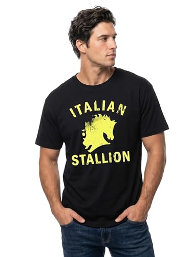 MAKAYA Italian Stallion T-Shirt Uomo L Cotone Gym