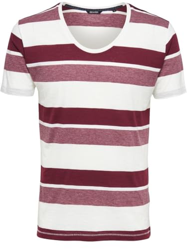 Only & Sons Thor U-Neck t-shirt uomo girocollo multicolore