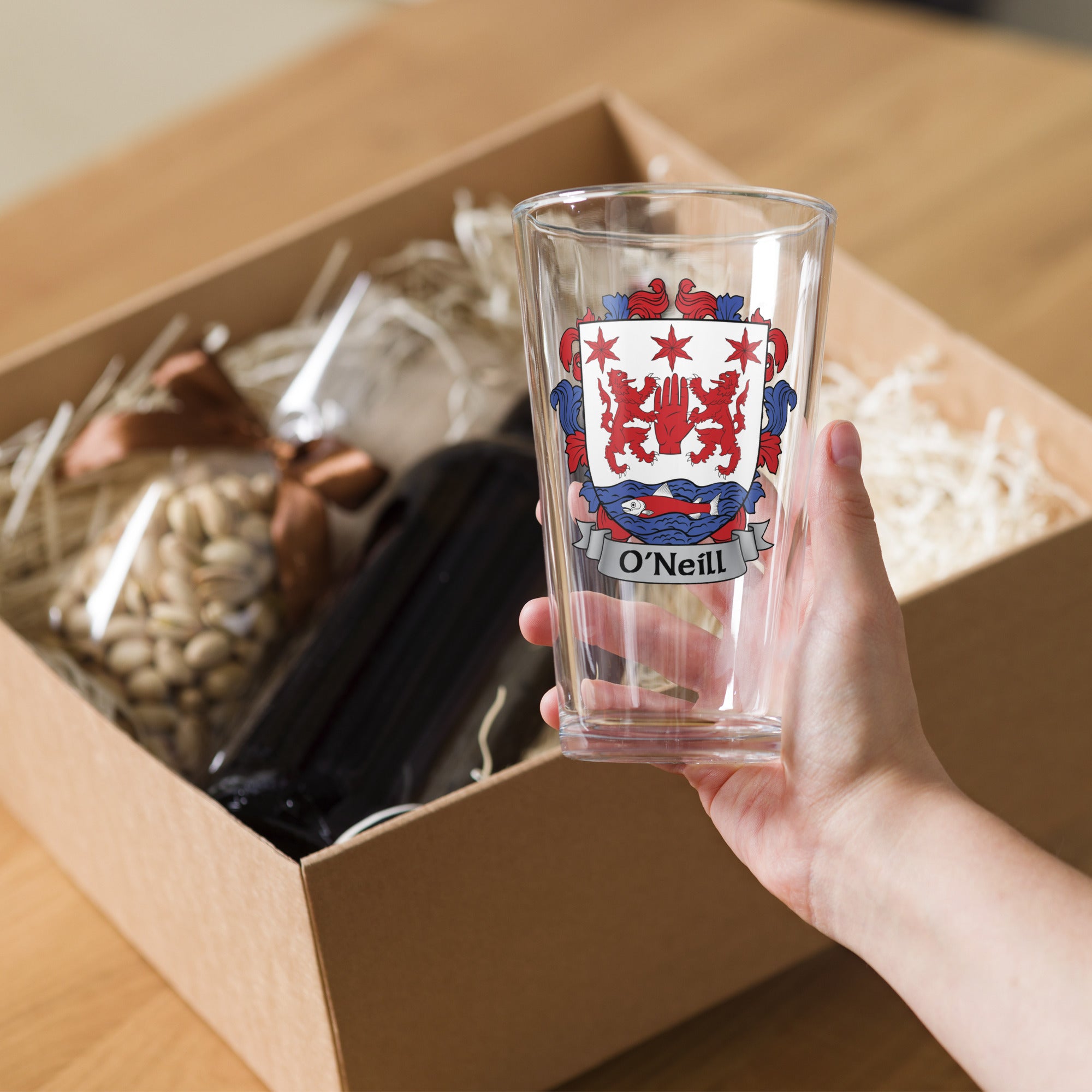 7.62 Design Drinkware O'Neill bicchiere birra vetro 16oz 473ml