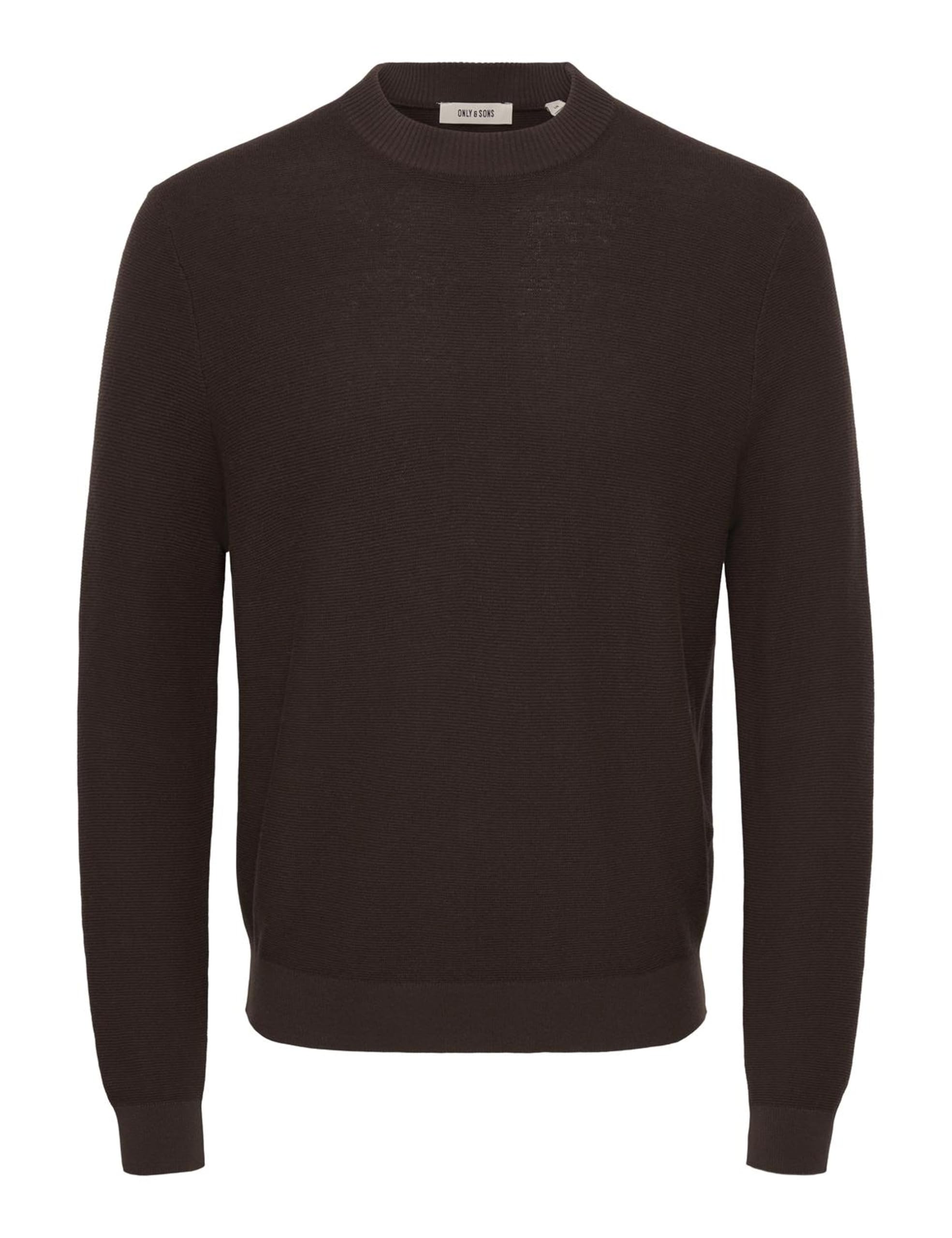 Only & Sons Onselias Maglione Uomo S Chicco di Caffè Regular