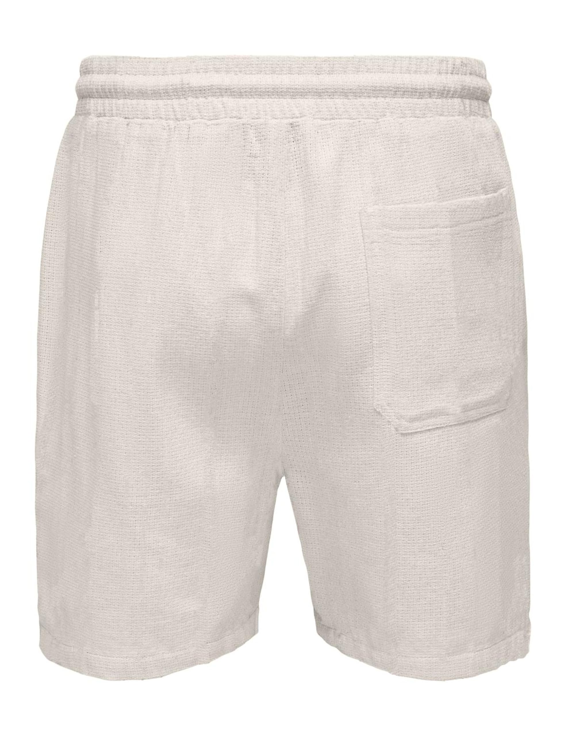 Only & Sons Onstrev Life pantaloncini uomo M gardenia cotone