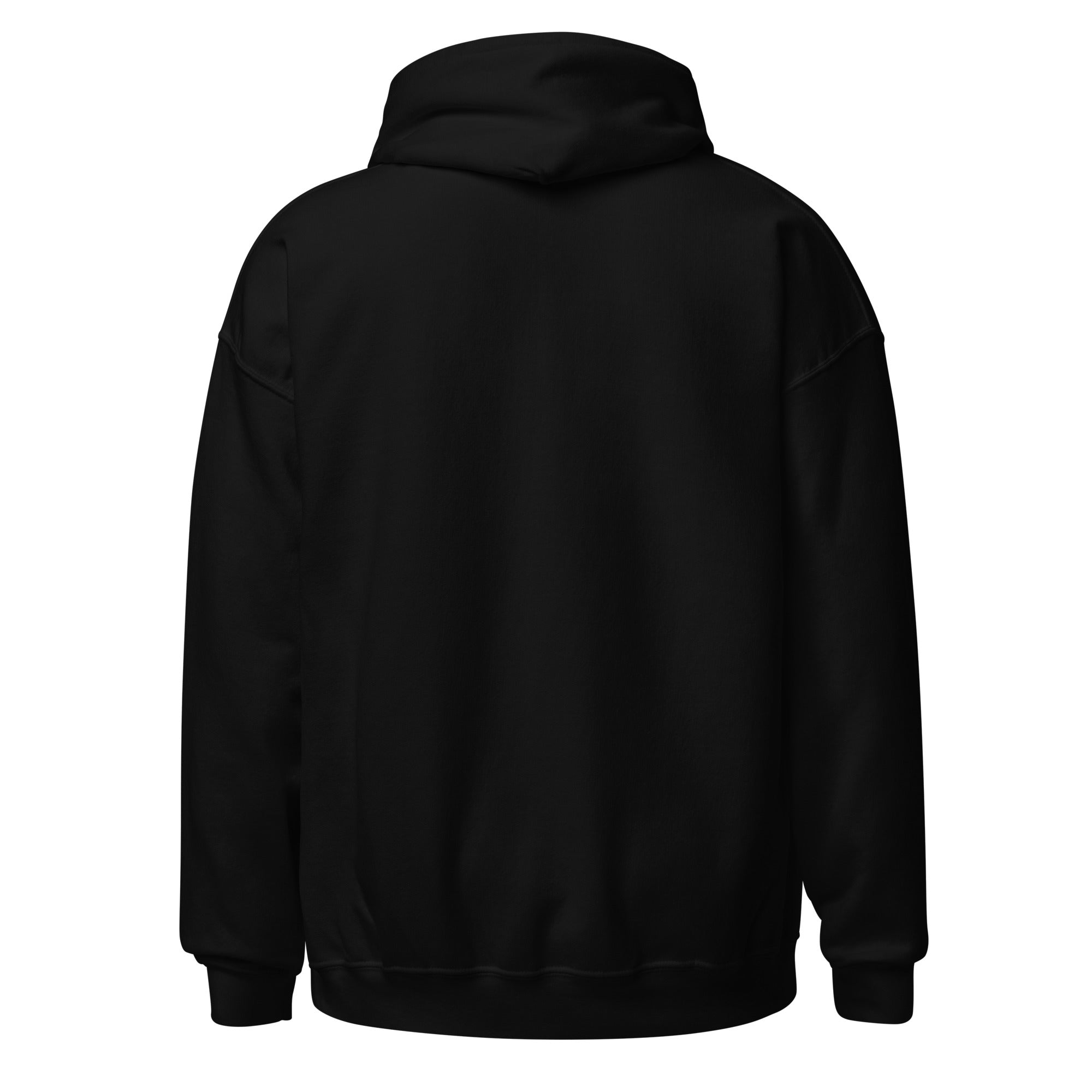 7.62 Design Double Tap felpa cappuccio uomo nera cotone 271 g