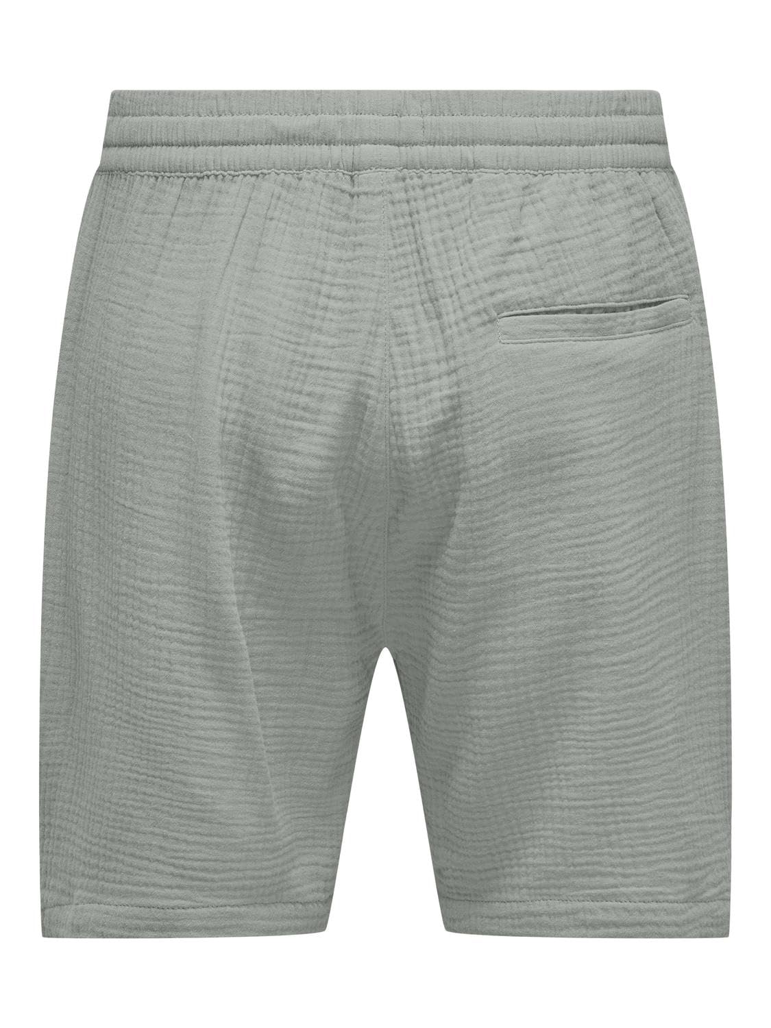 Only & Sons Pantaloncini Sweat Cotone Coulisse Uomo Elastico