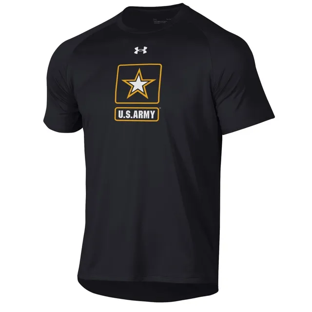 Under Armour US Army Maglietta Uomo Nera Tech