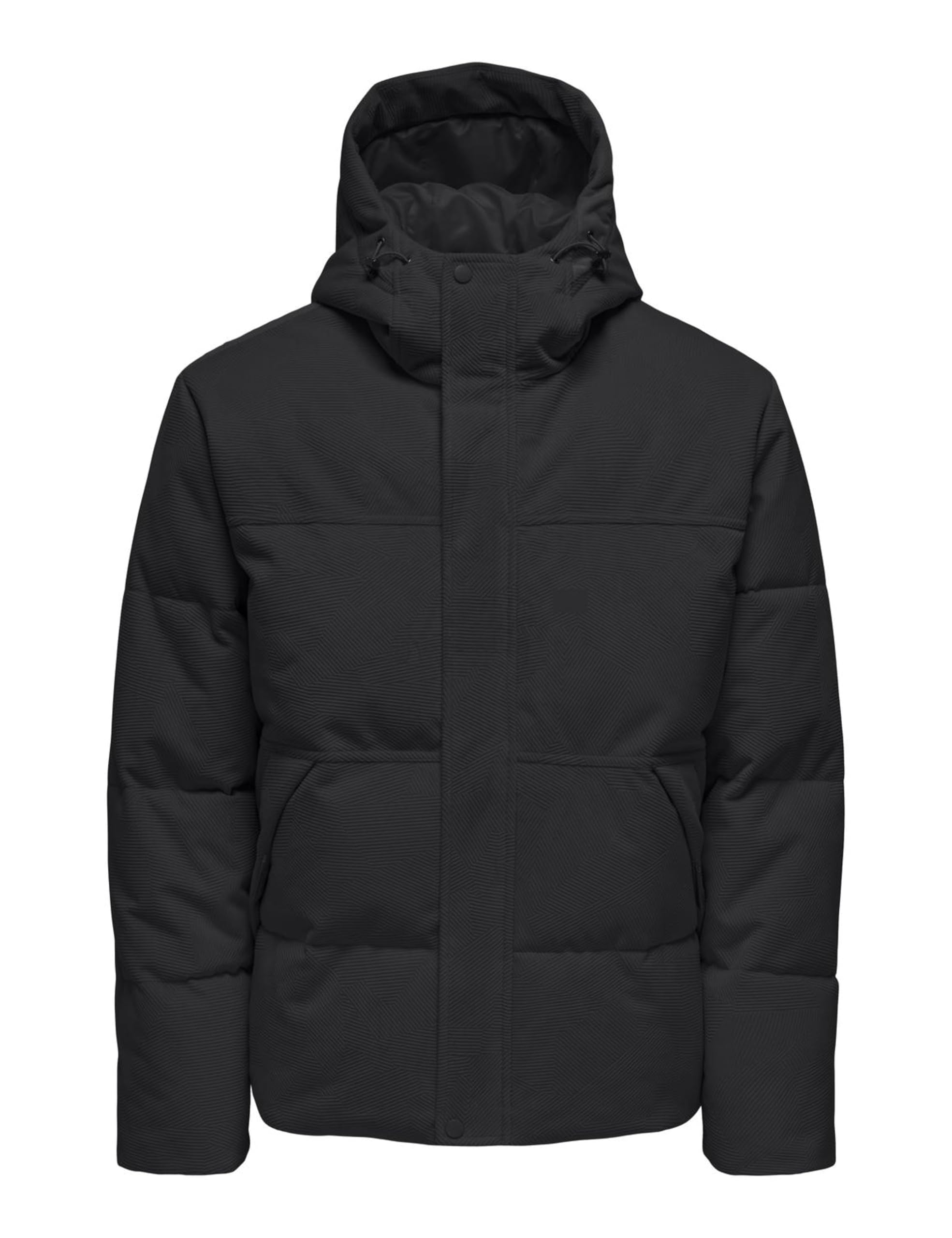 ONLY & SONS Onsjett Struc Piumino Nero XXL