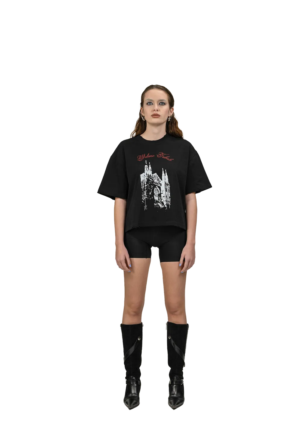 Tiat Milano tribale Black Tribal Milan t-shirt nera