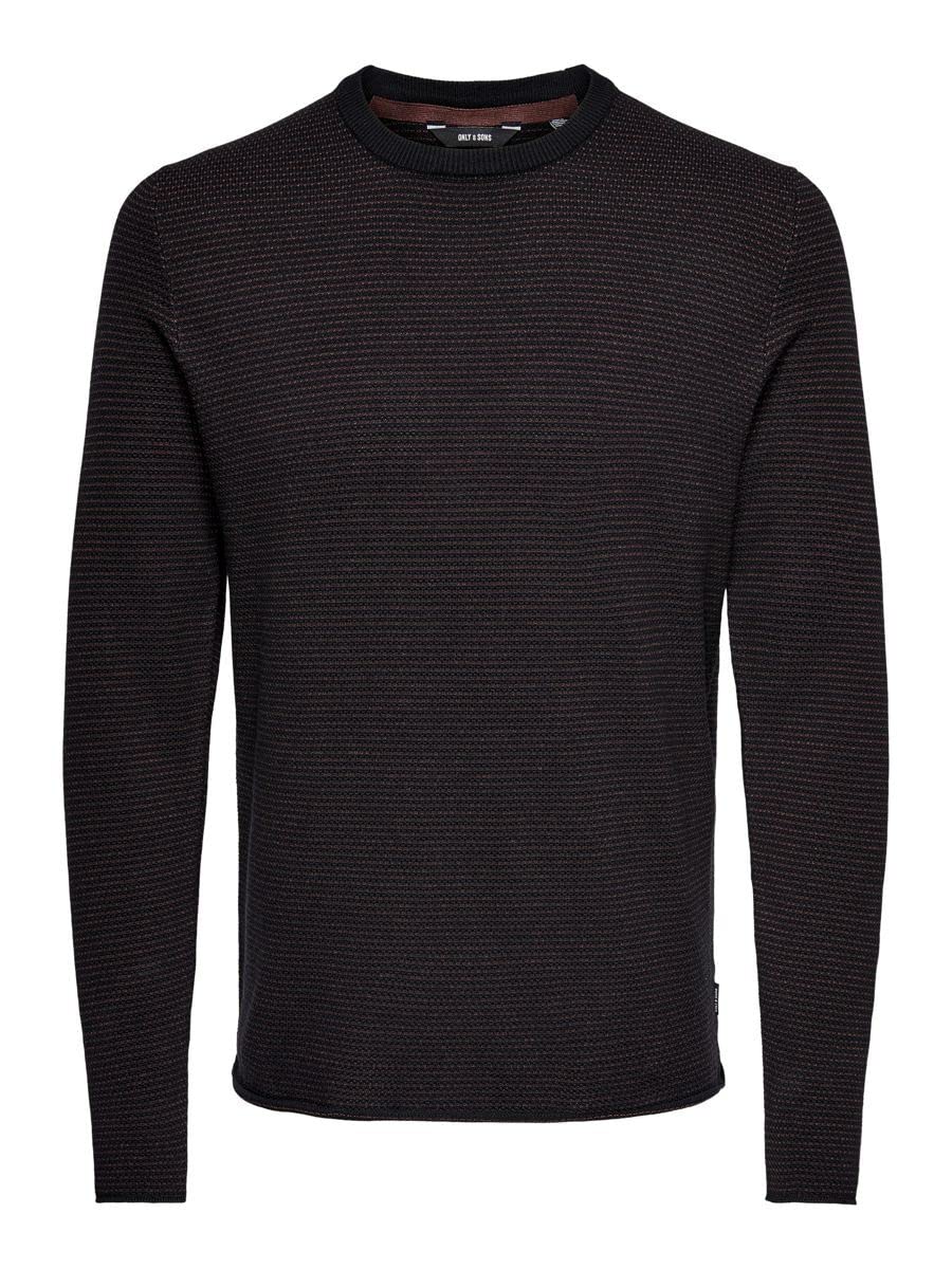 Only & Sons Onsniguel 12 Maglione Uomo Righe girocollo