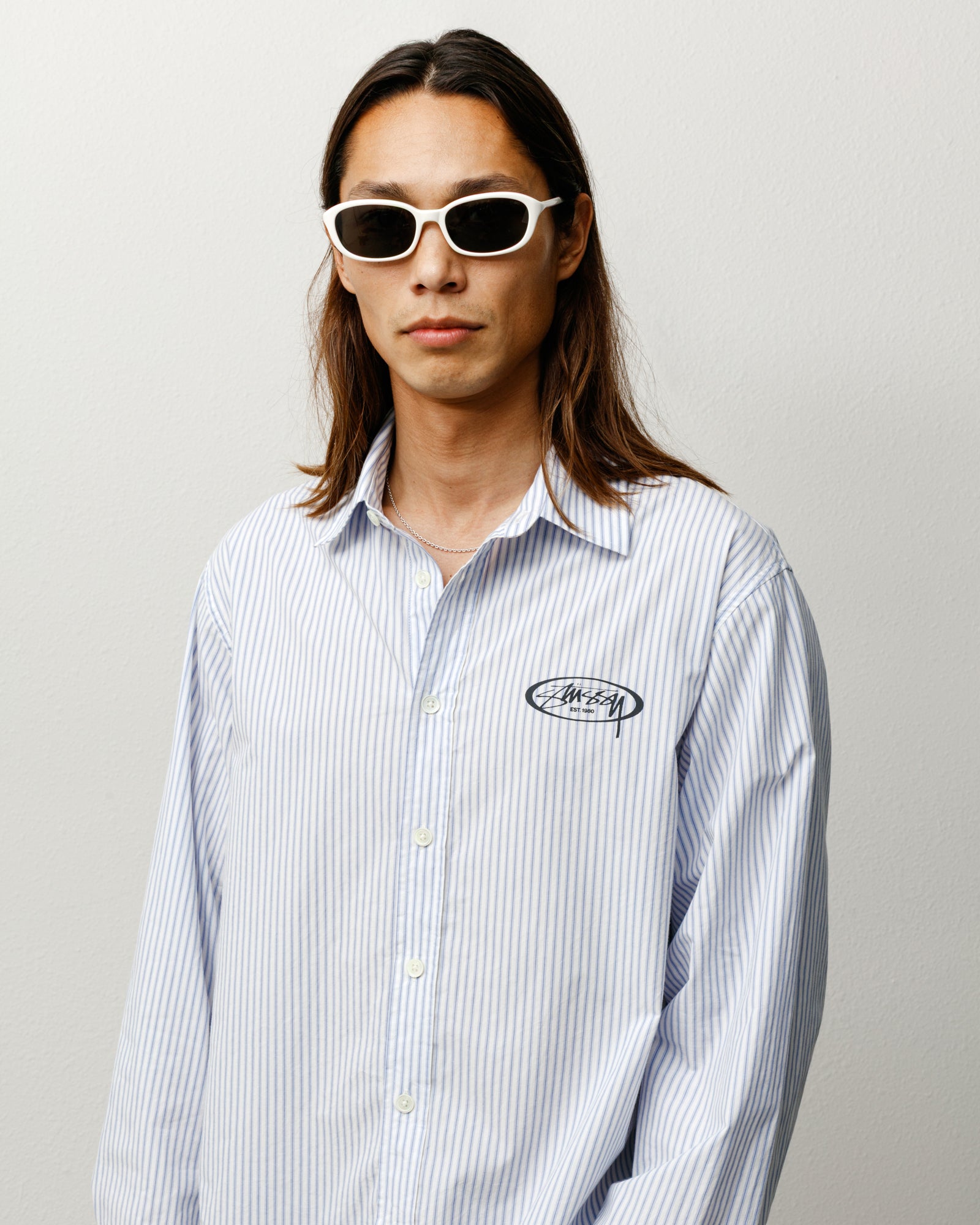 Stussy Eli Sunglasses occhiali sole Cloud Black Lens