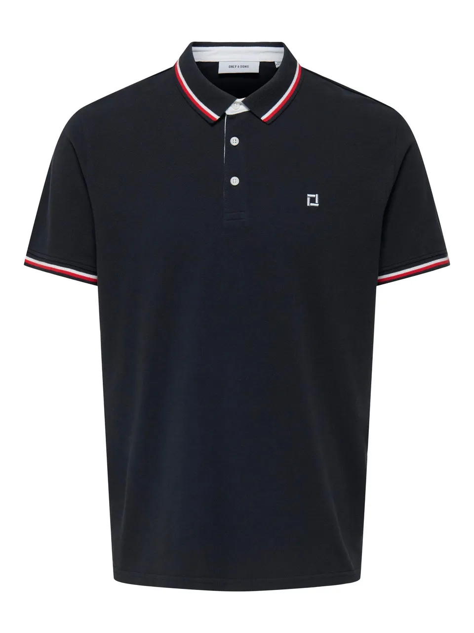 ONLY & SONS Fletcher Polo uomo righe blu navy M