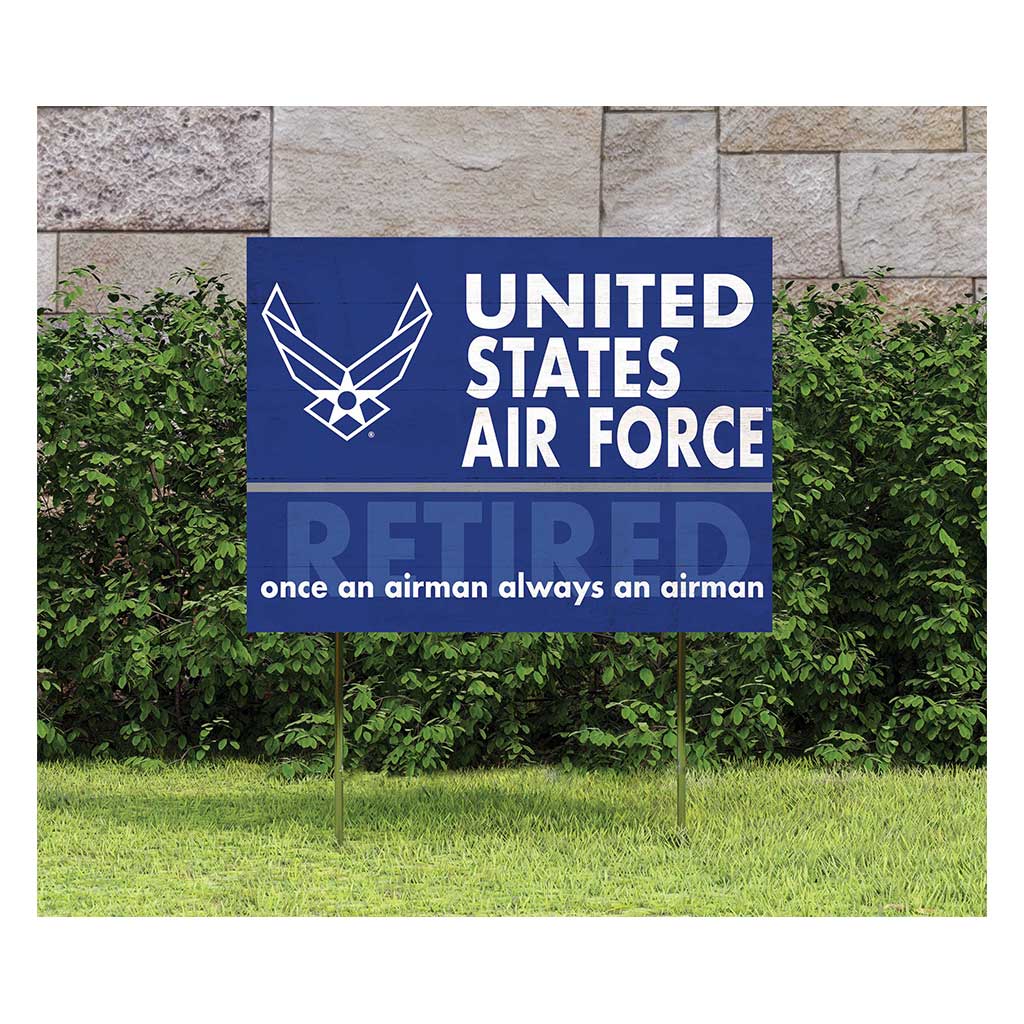 7.62 Design Air Force Always Airman Cartello 18x24 plastica