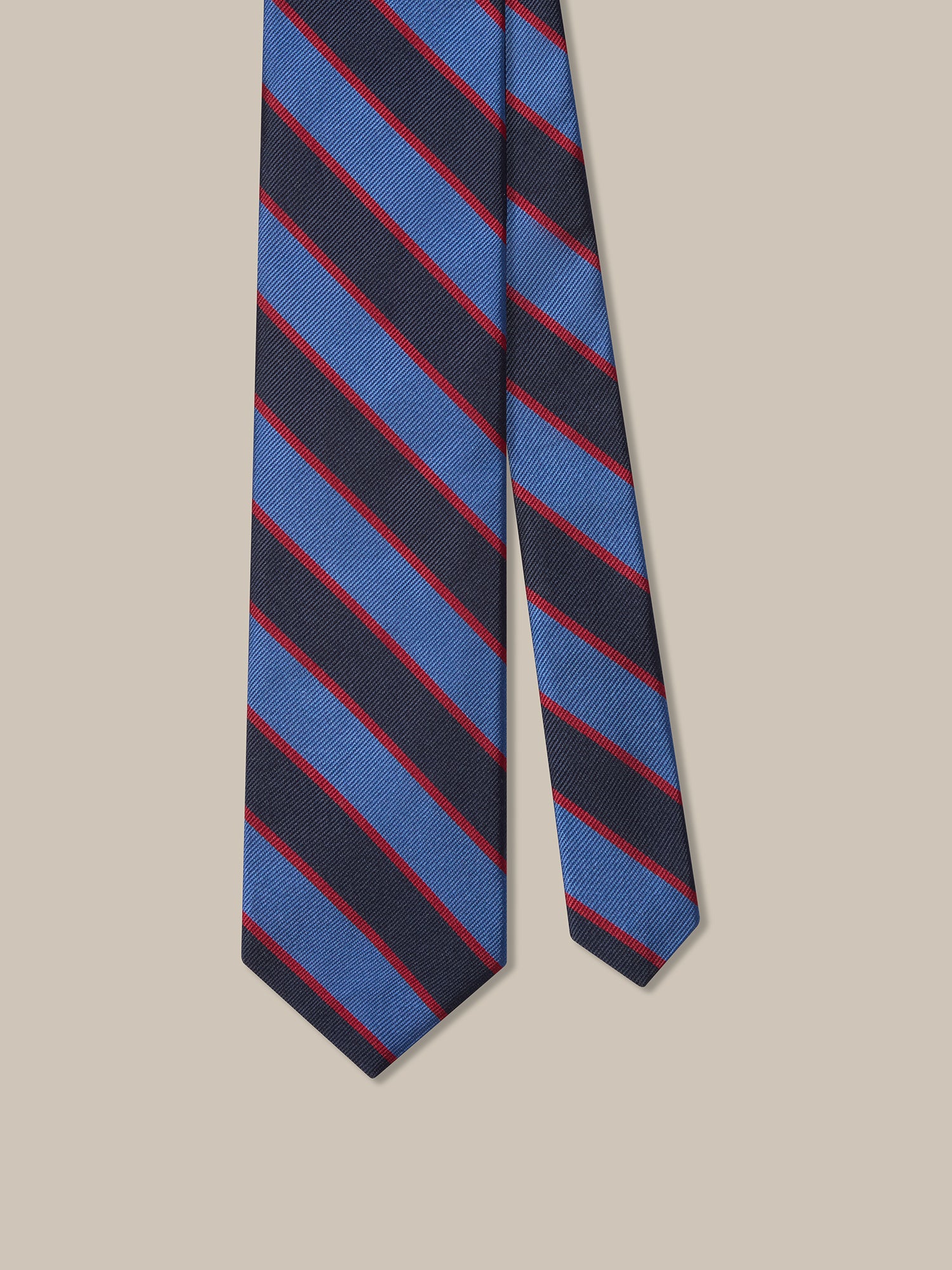 Robert Talbott Robert Cricket Cravatta Seta Navy Multi
