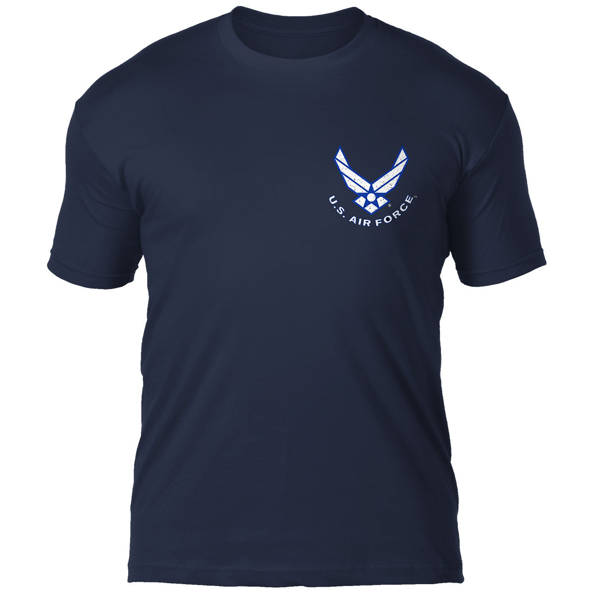 7.62 Design Forged in Battle t-shirt blu navy cotone