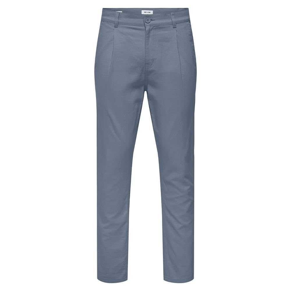Only & Sons Bologna Pantaloni Blu Grigio 31W/32L Uomo