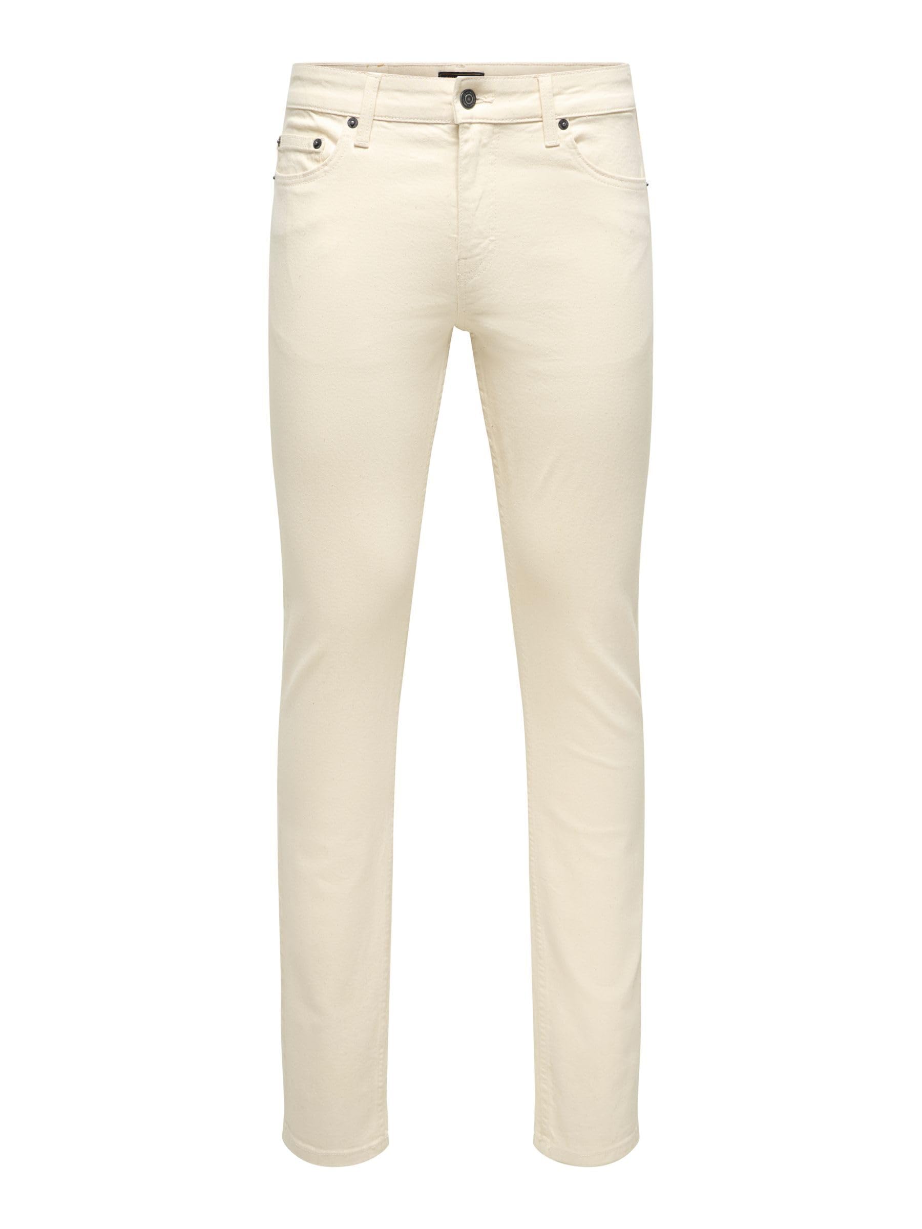 Only & Sons Onsloom Reg Ecru 8250 Jeans Uomo 31W/30L