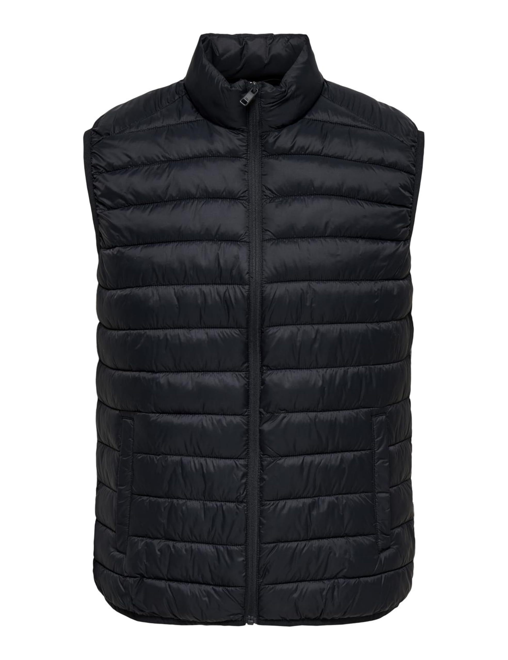 Only & Sons Onsraff Gilet Trapuntato Uomo L Nero