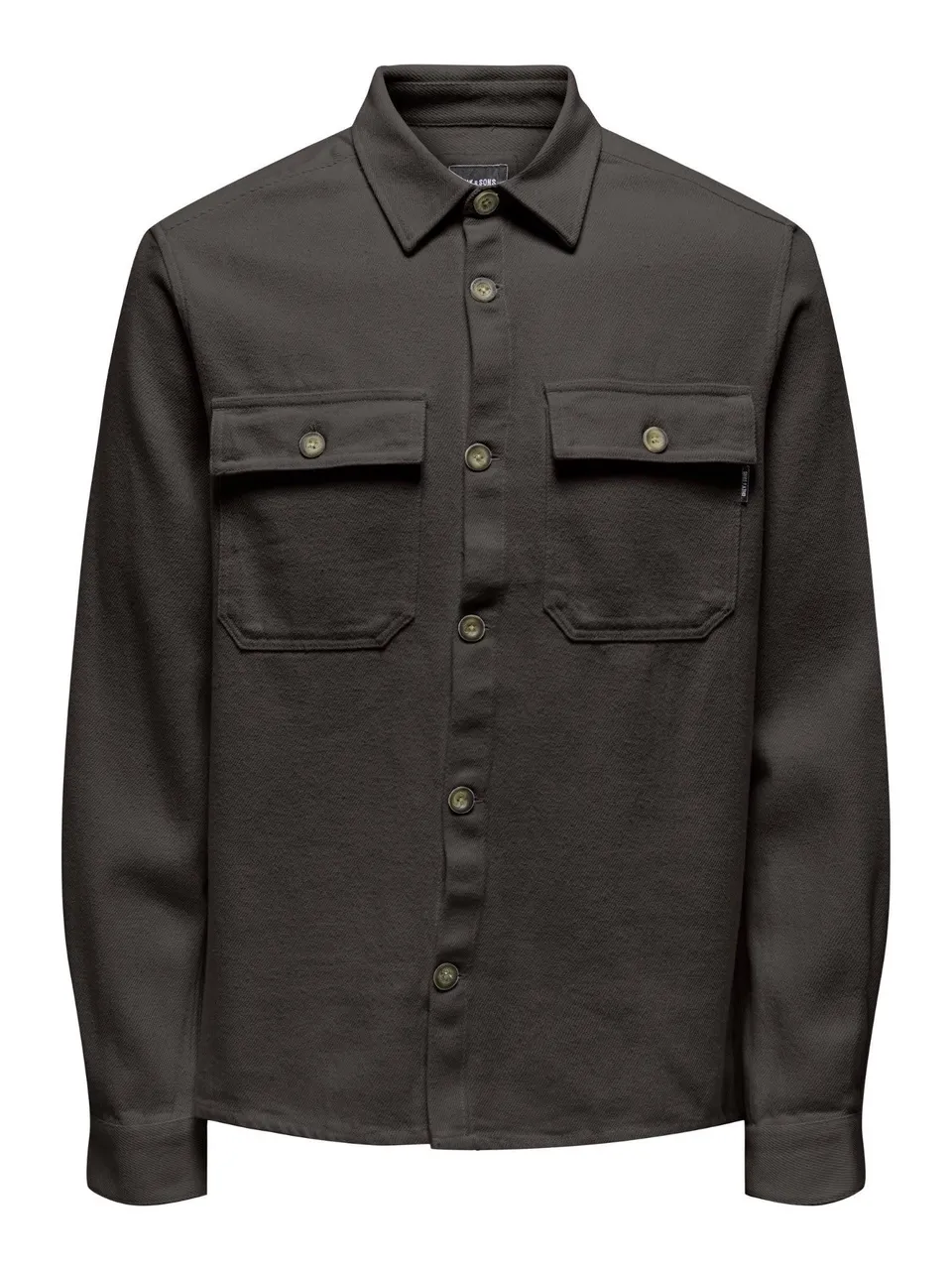 Only & Sons Mar overshirt camicia uomo Raven