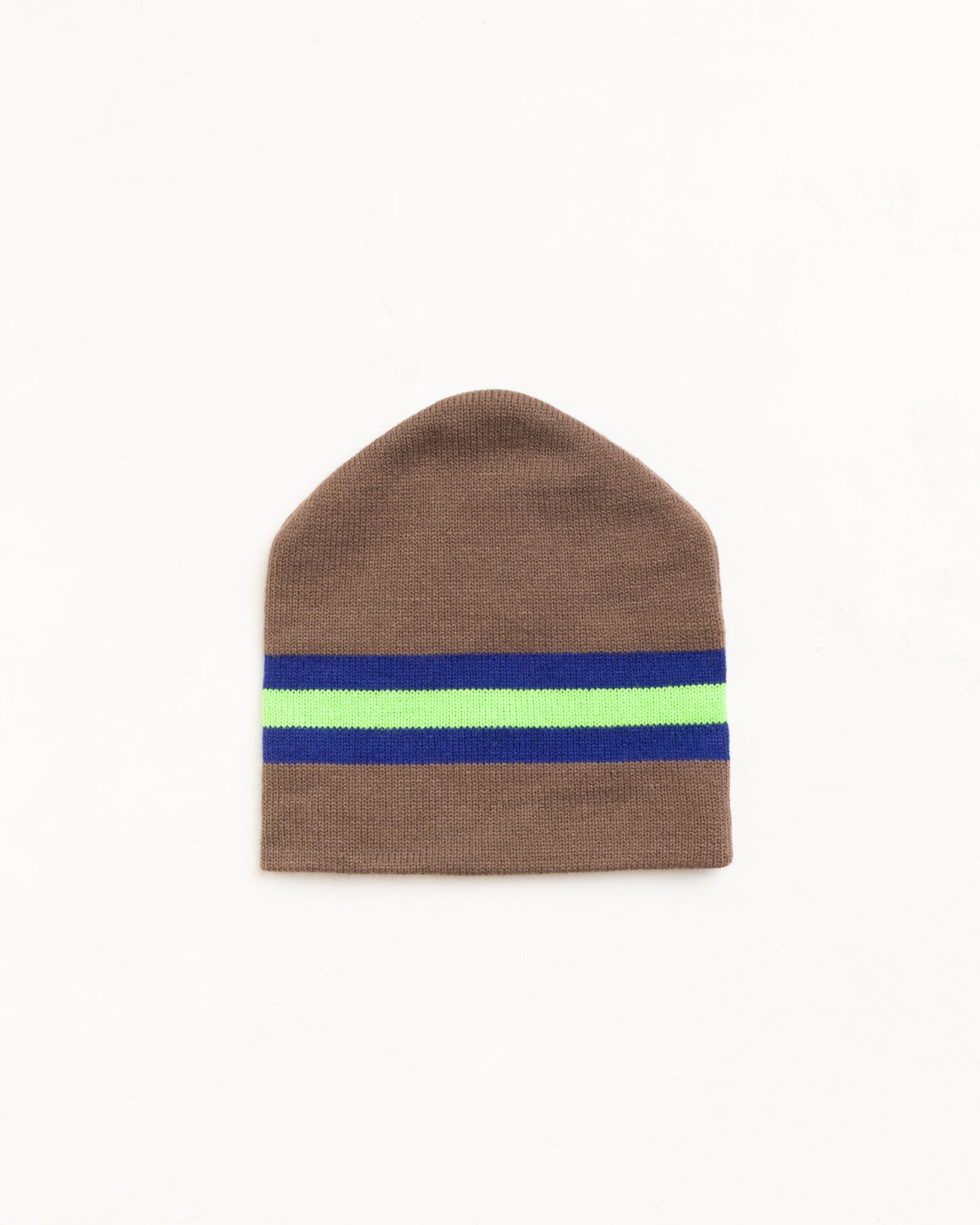 Stussy Headwear Stripe Ski berretto Tan jacquard