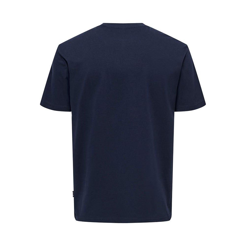 Only & Sons Kim Reg Funny T-shirt uomo XS cotone bio