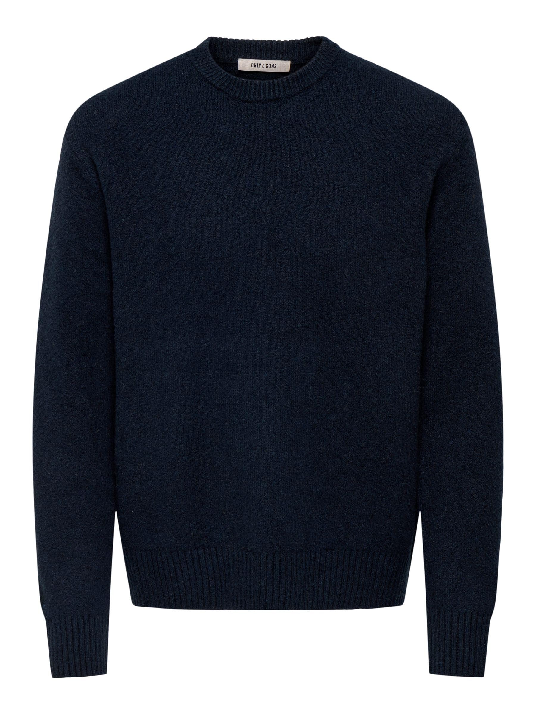 Only & Sons Onsjames pullover uomo girocollo nero taglia M
