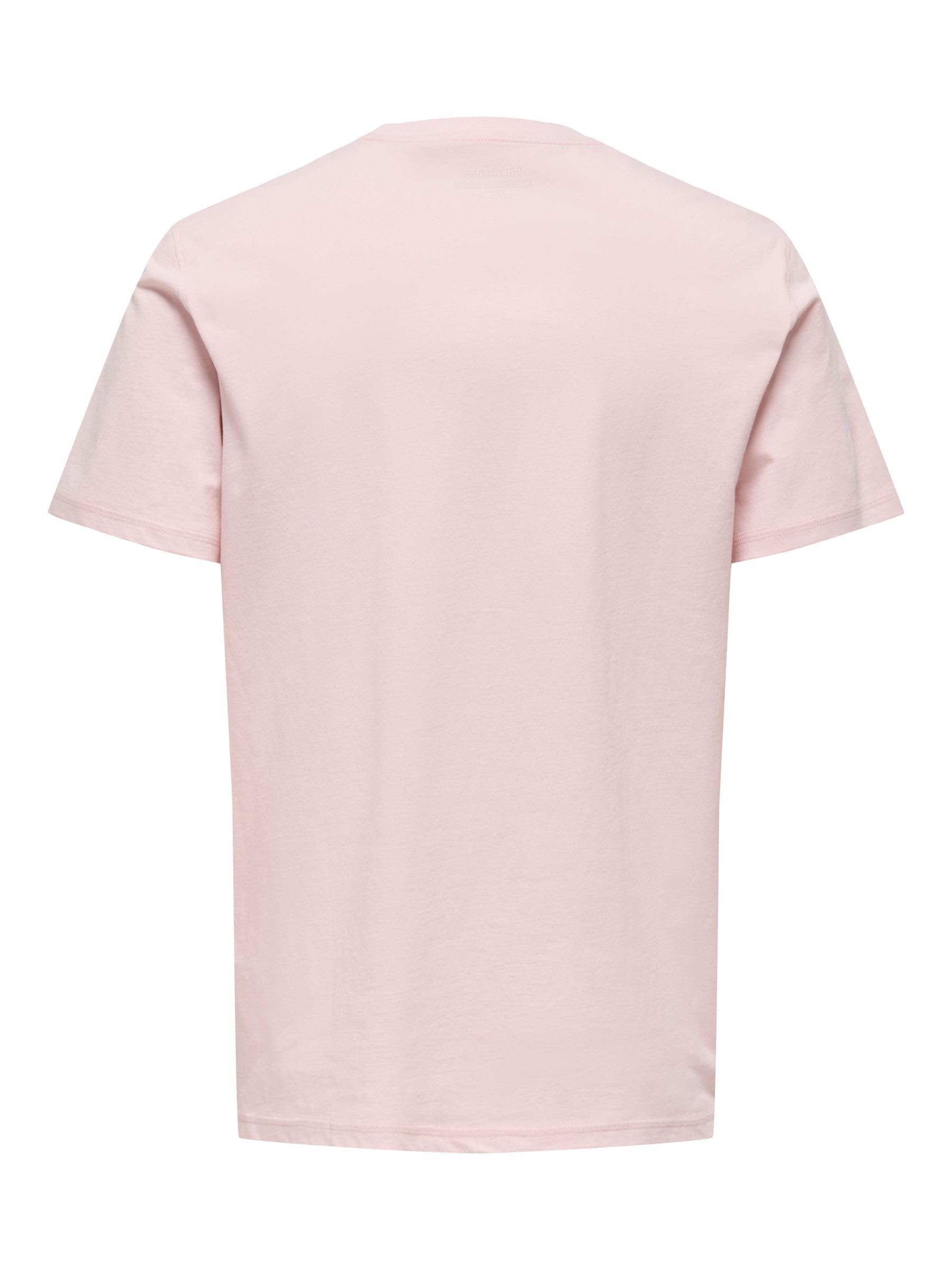 ONLY & SONS Onsmax t-shirt maglietta uomo blu notte cotone