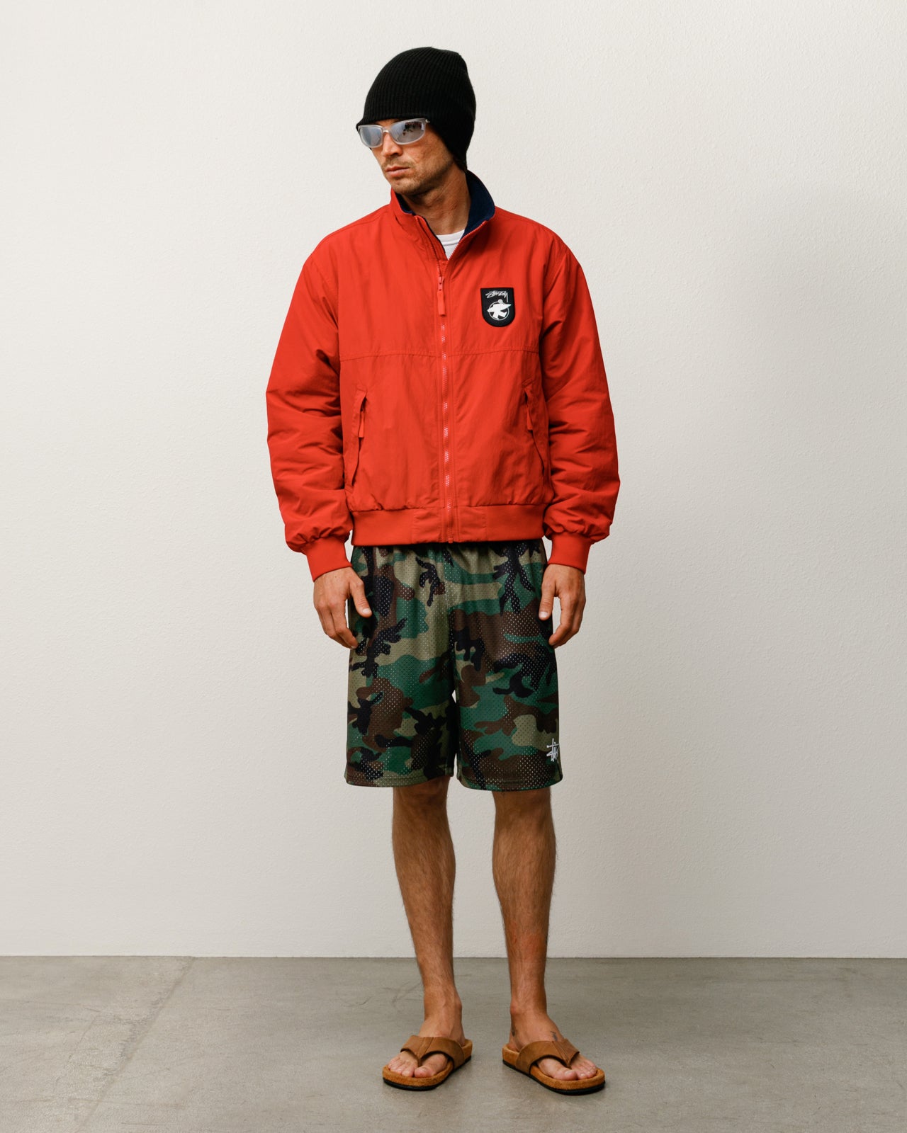 Stussy Mesh Short Basic pantaloncini camo rete doppio strato