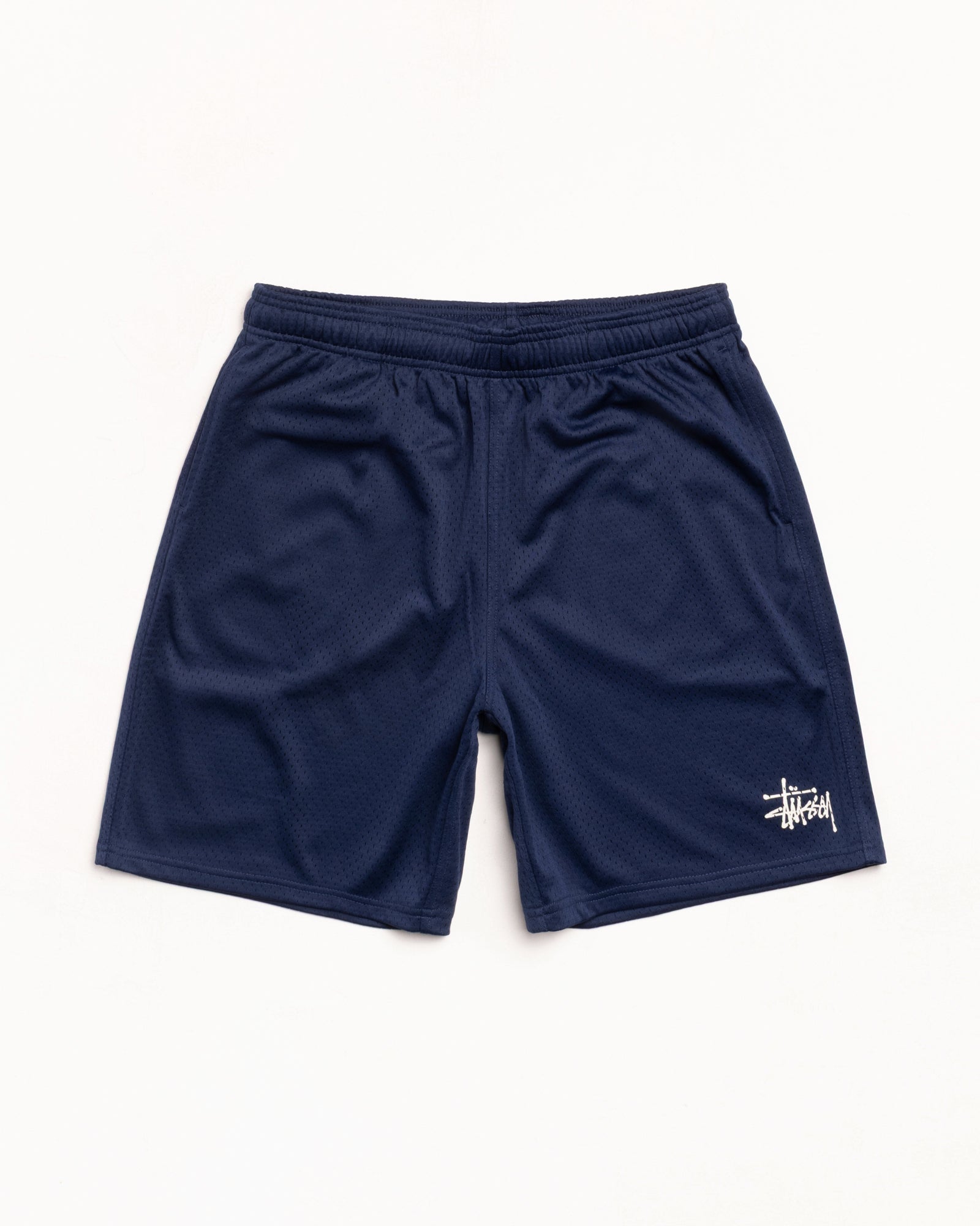 Stussy Basic Mesh Short pantaloncini blue poliestere