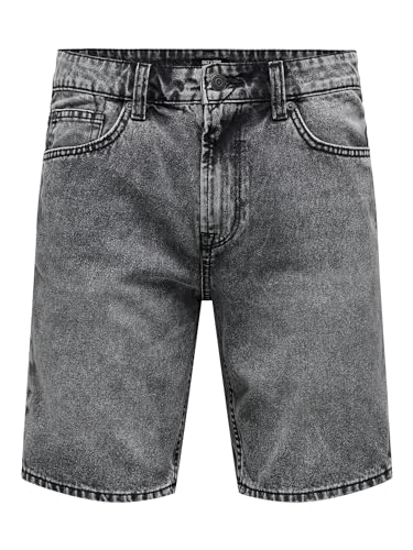 ONLY & SONS Pantaloncini denim uomo L 5 tasche cotone