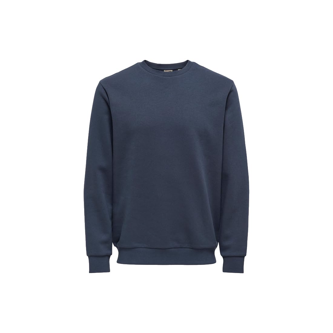 Only & Sons Onsceres Sci felpa girocollo uomo blu notte cotone