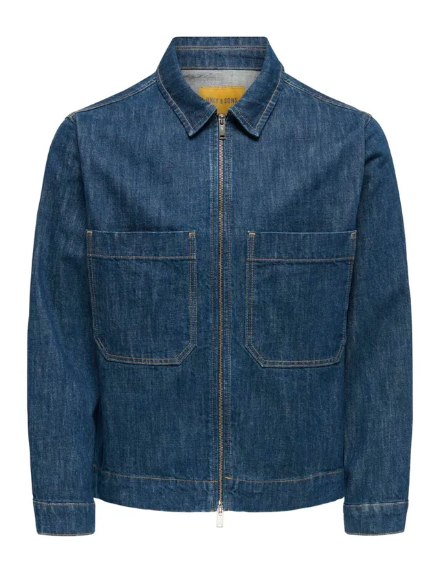 Only & Sons Onscassel Giubbotto Jeans Uomo XXL
