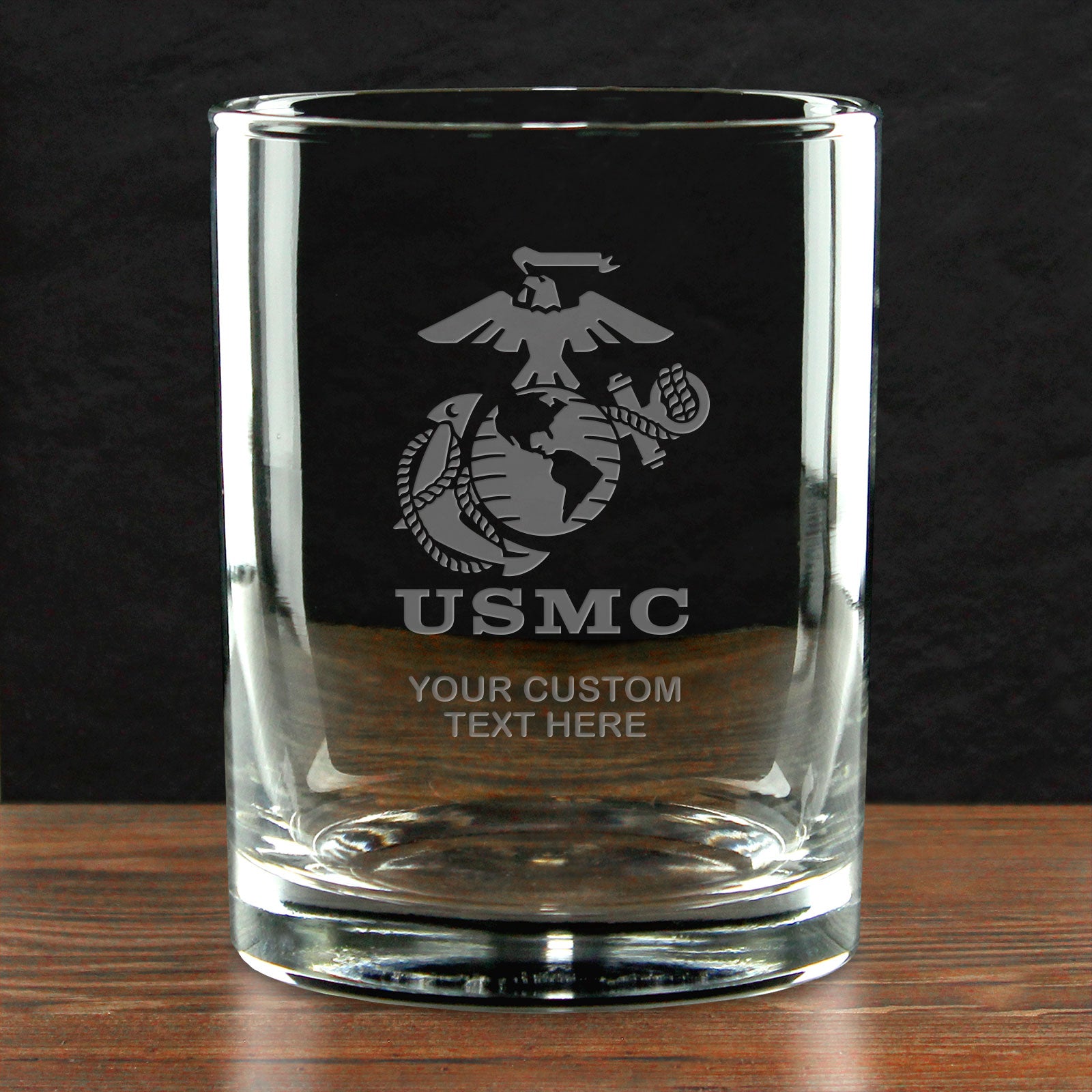 7.62 Design USMC Build Your Glass bicchiere whisky 40cl personalizzato