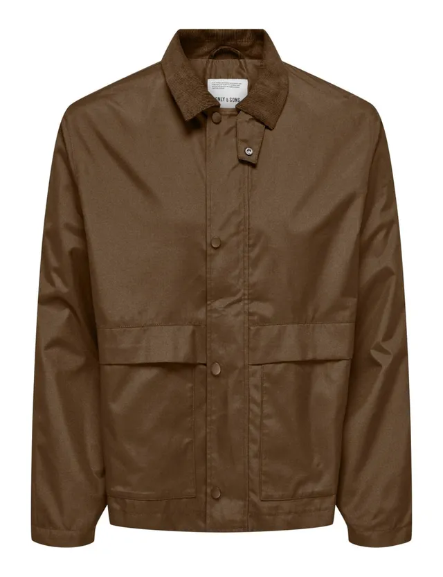 Only & Sons Onskosmo OTW Giacca uomo nera zip