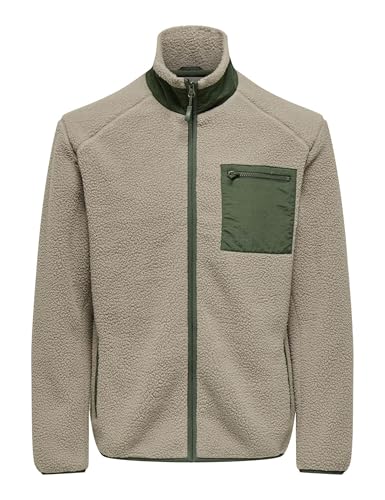 Only & Sons Onsdallas Life Giacca Sherpa Uomo Pile