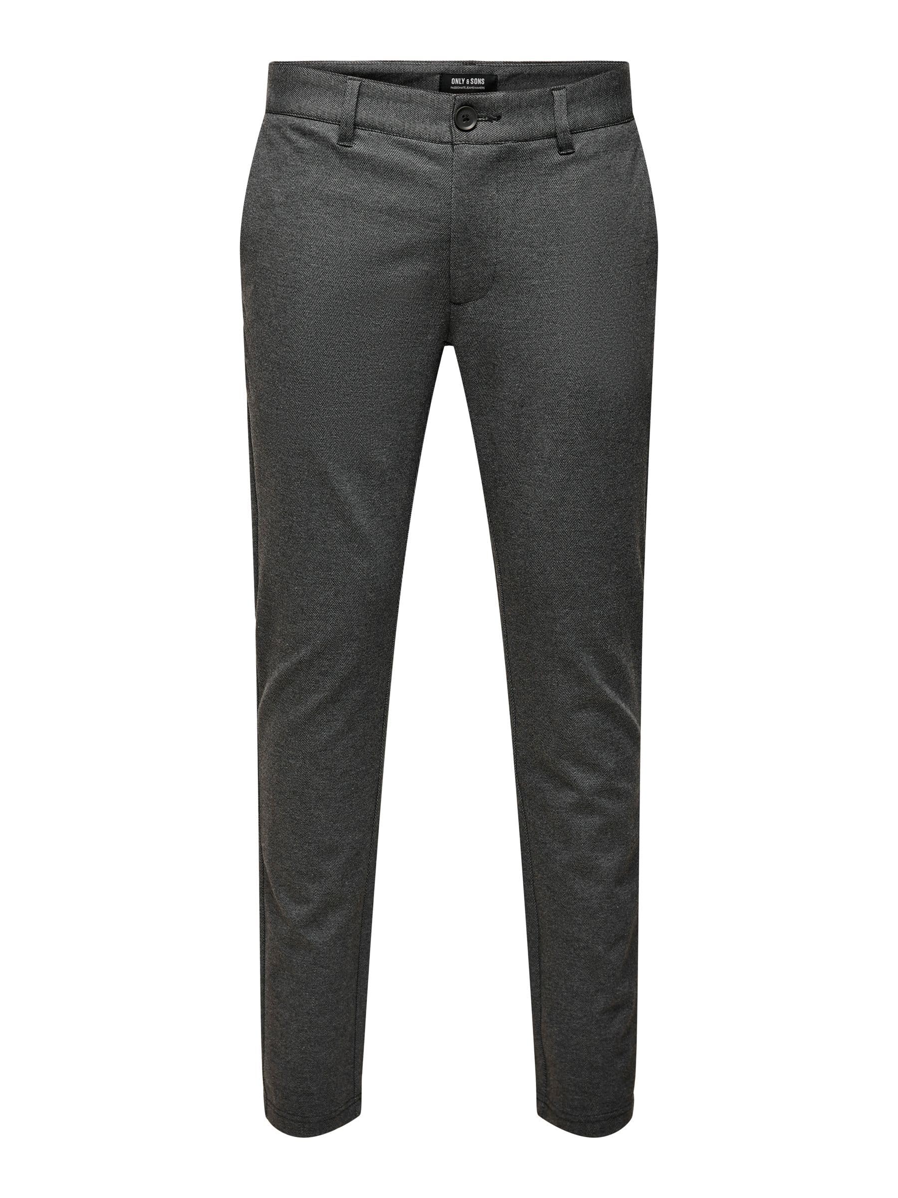 ONLY & SONS Jeans Uomo 30W/32L Nero Denim Regular