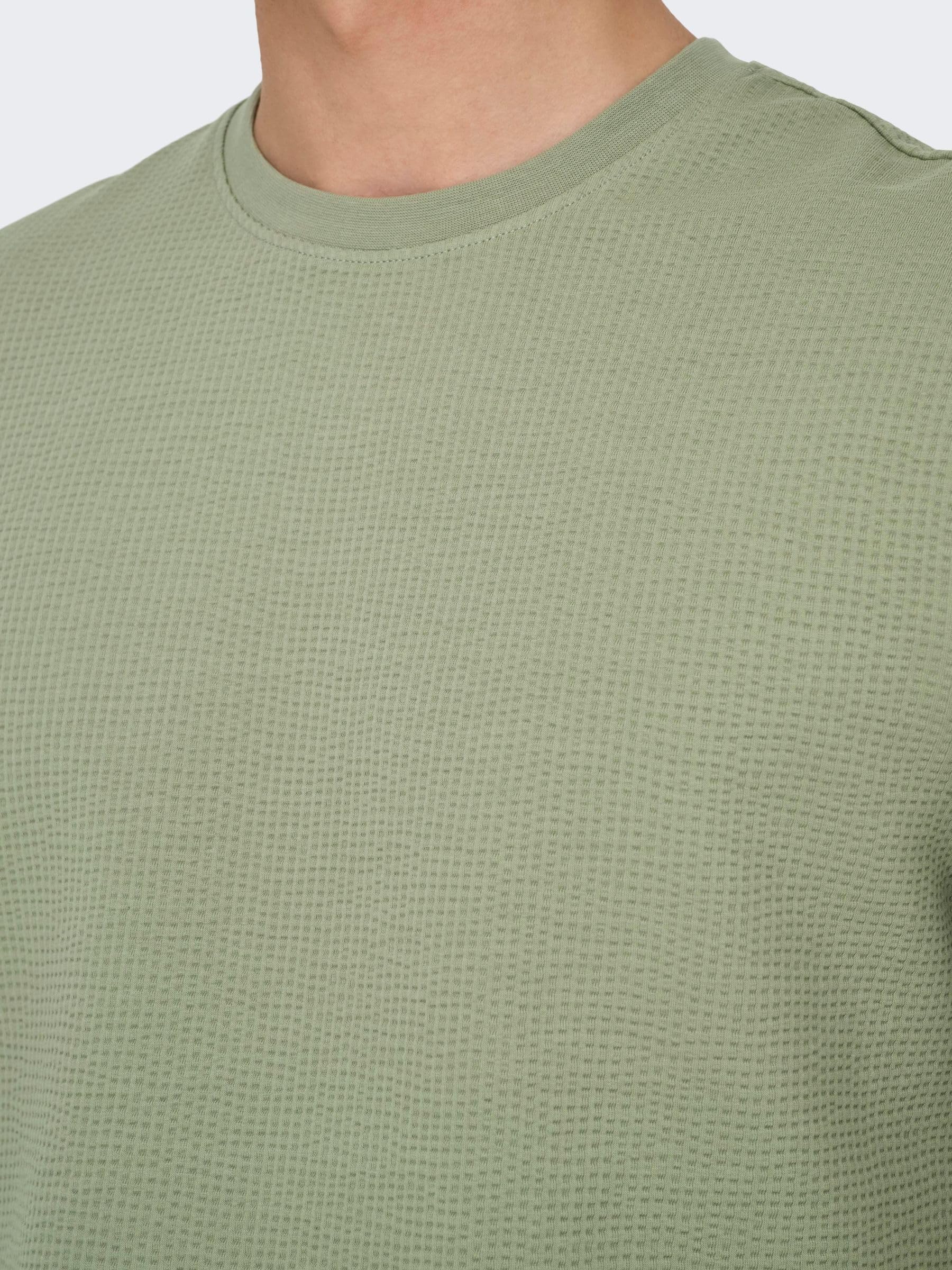 ONLY & SONS ONSKIAN T-Shirt Cotone Naval Academy