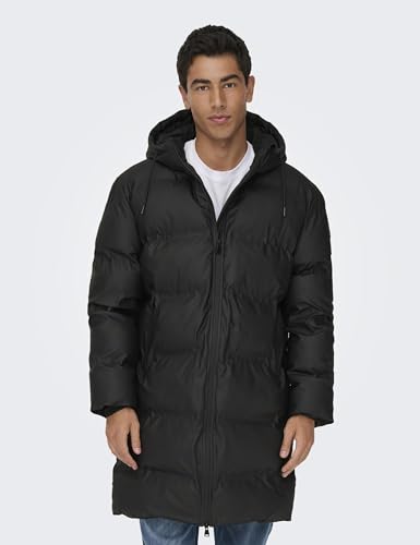 Only & Sons Onsroyce Puffer Giacca Uomo Nero