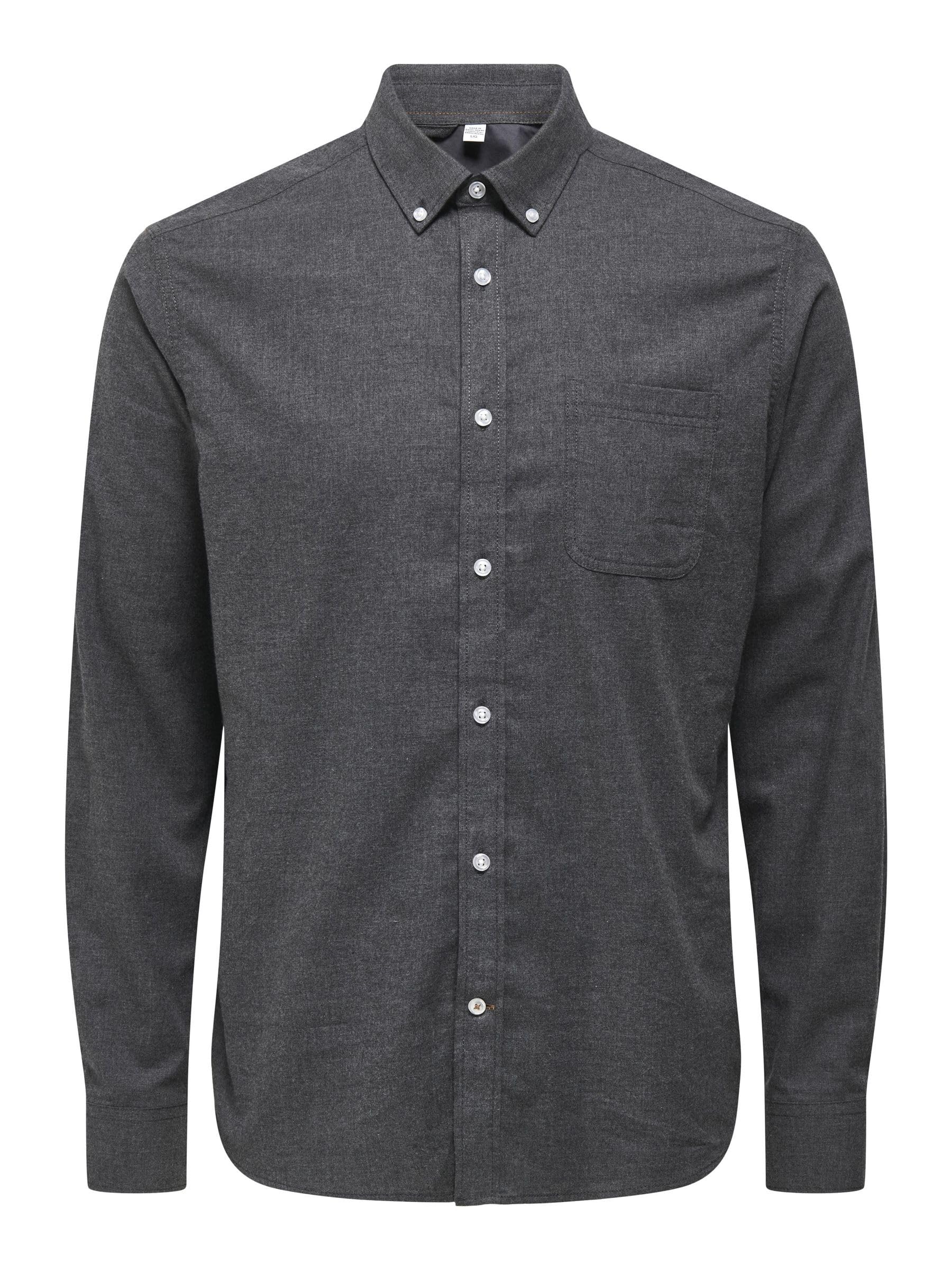 Only & Sons Onsroad Shirt camicia uomo Rosin cotone