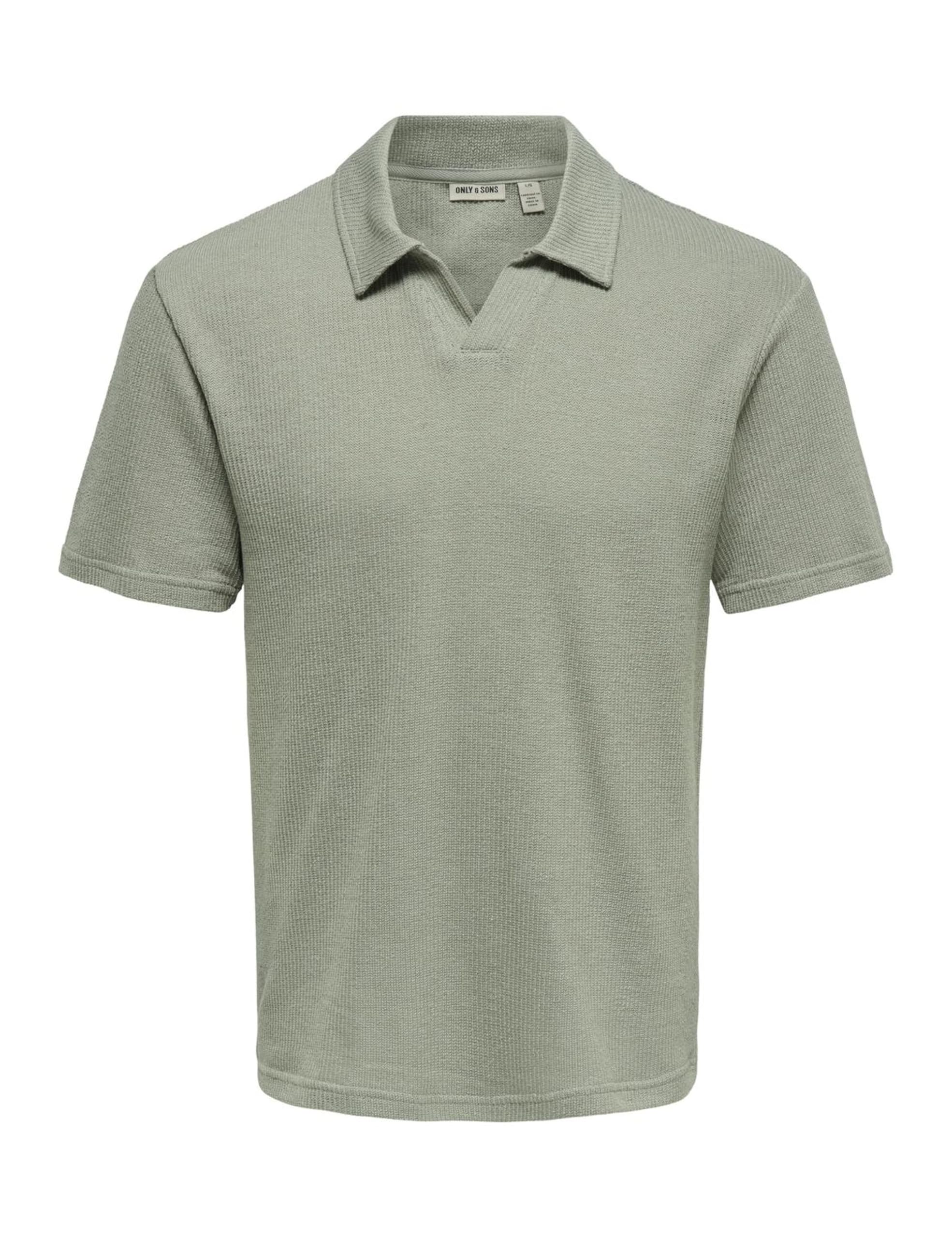 Only & Sons Onsconley Polo Maniche Corte Uomo Nera