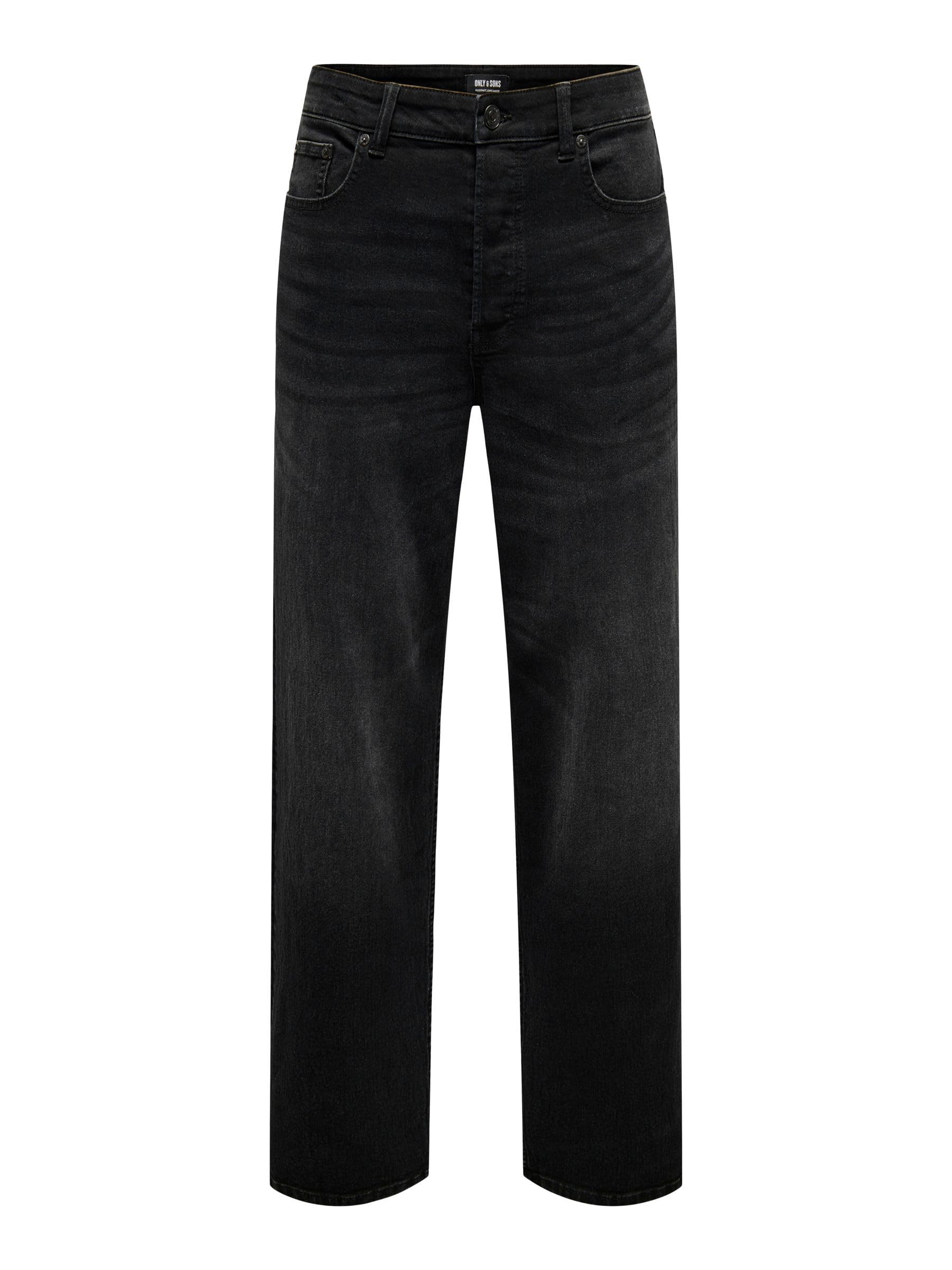 Only & Sons OnsFade Jeans Uomo Washed Black 31W/30L Loose