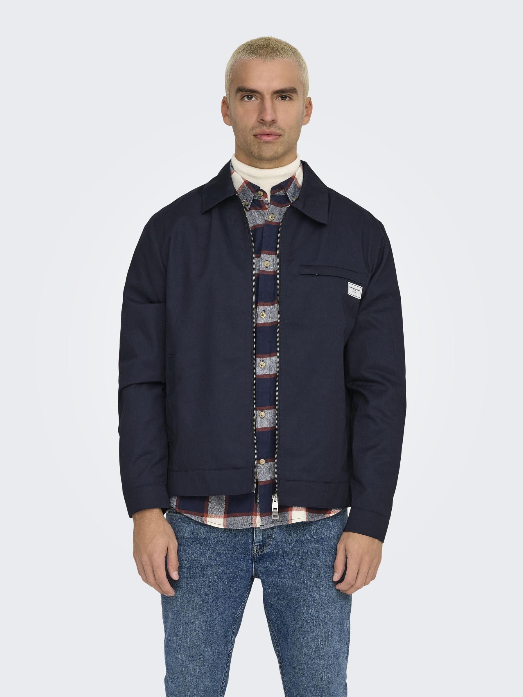 Only & Sons Onsralph Jacket Giacca Uomo Cielo Notturno