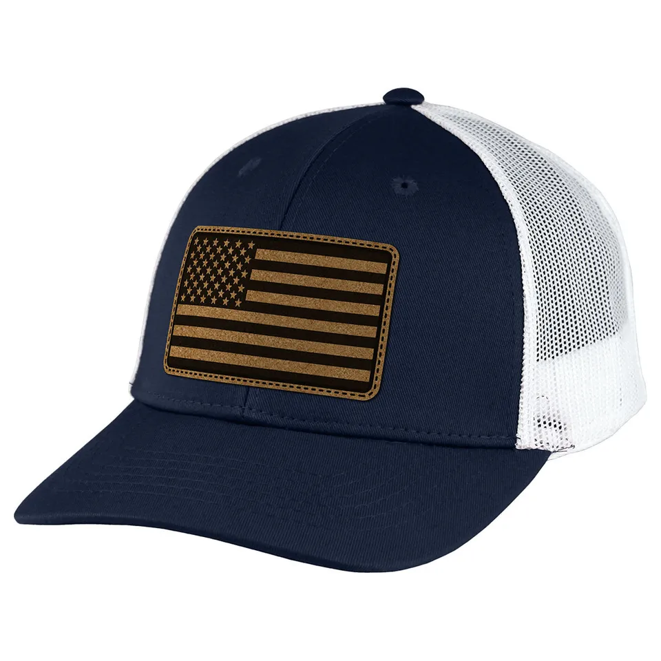 7.62 Design Flag Patch cappello trucker blu taglia unica