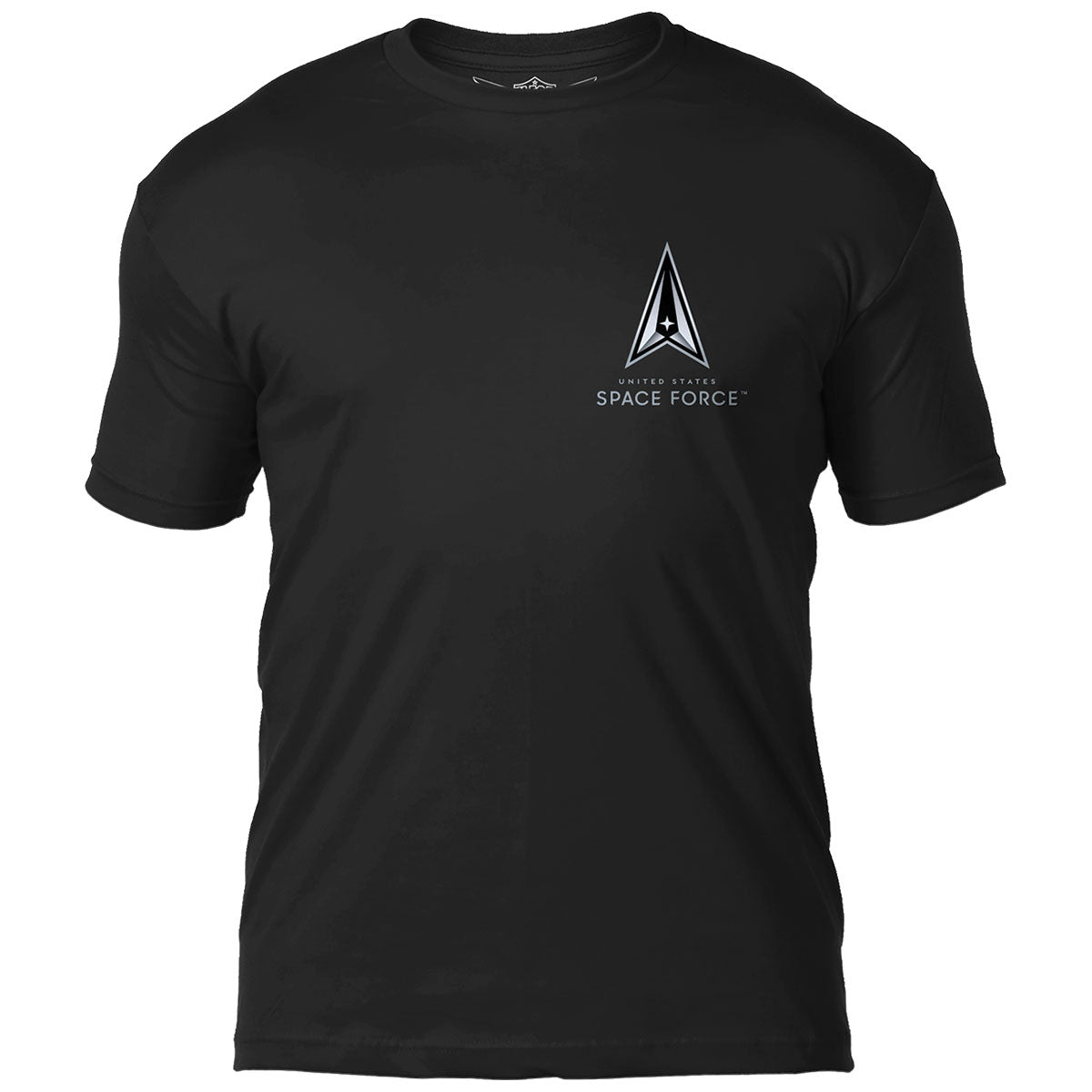 7.62 Design Space Force Earth Logo T-Shirt Uomo Nera L Cotone
