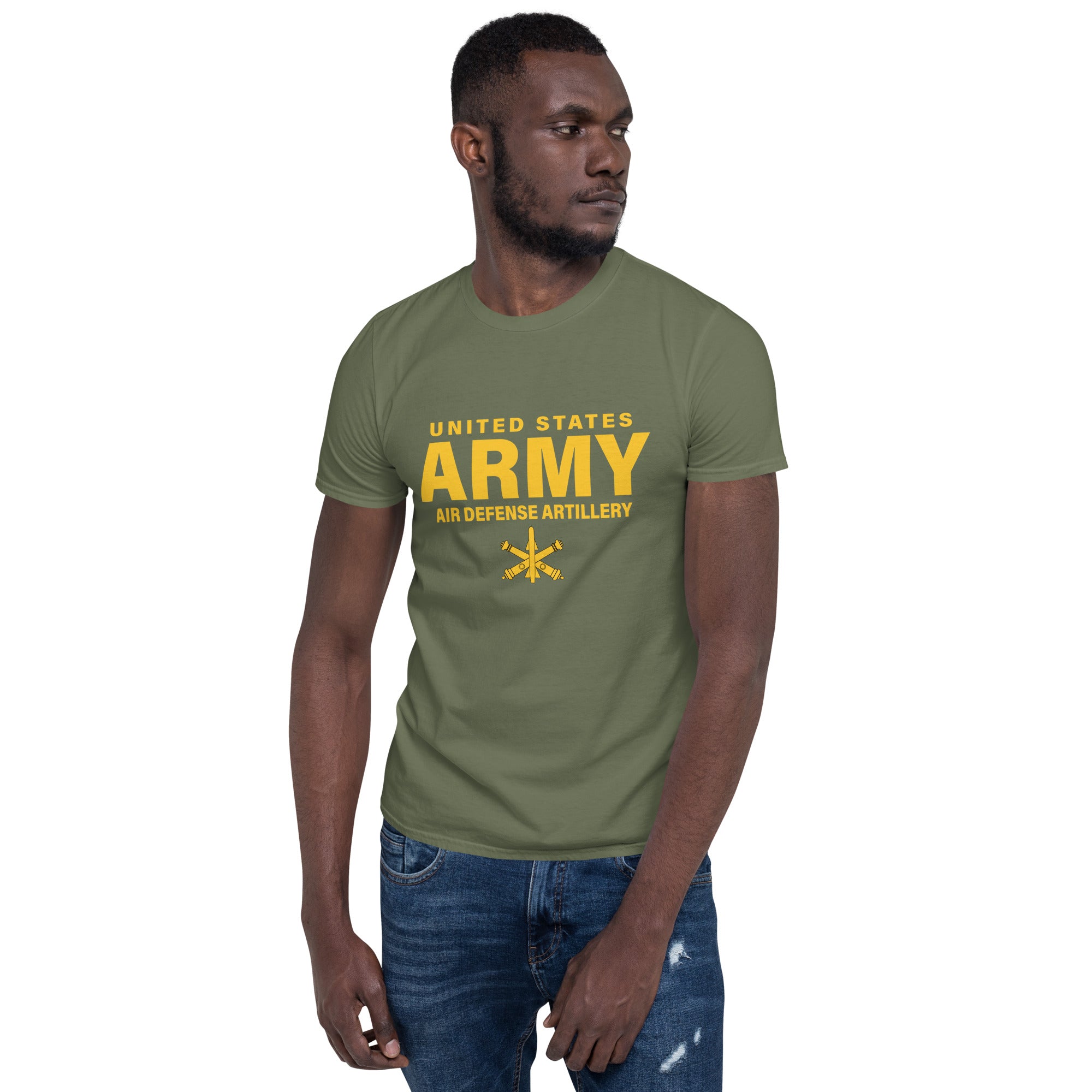 7.62 Design Air Defense maglietta cotone nera Army