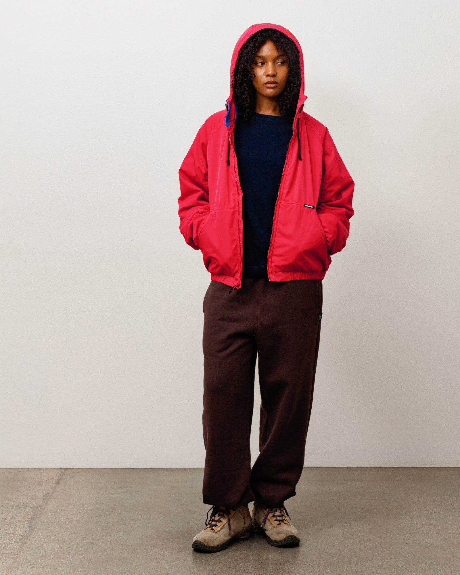 Stussy Pants Fleece Pant pantalone Brown 100% cotone 530 gsm