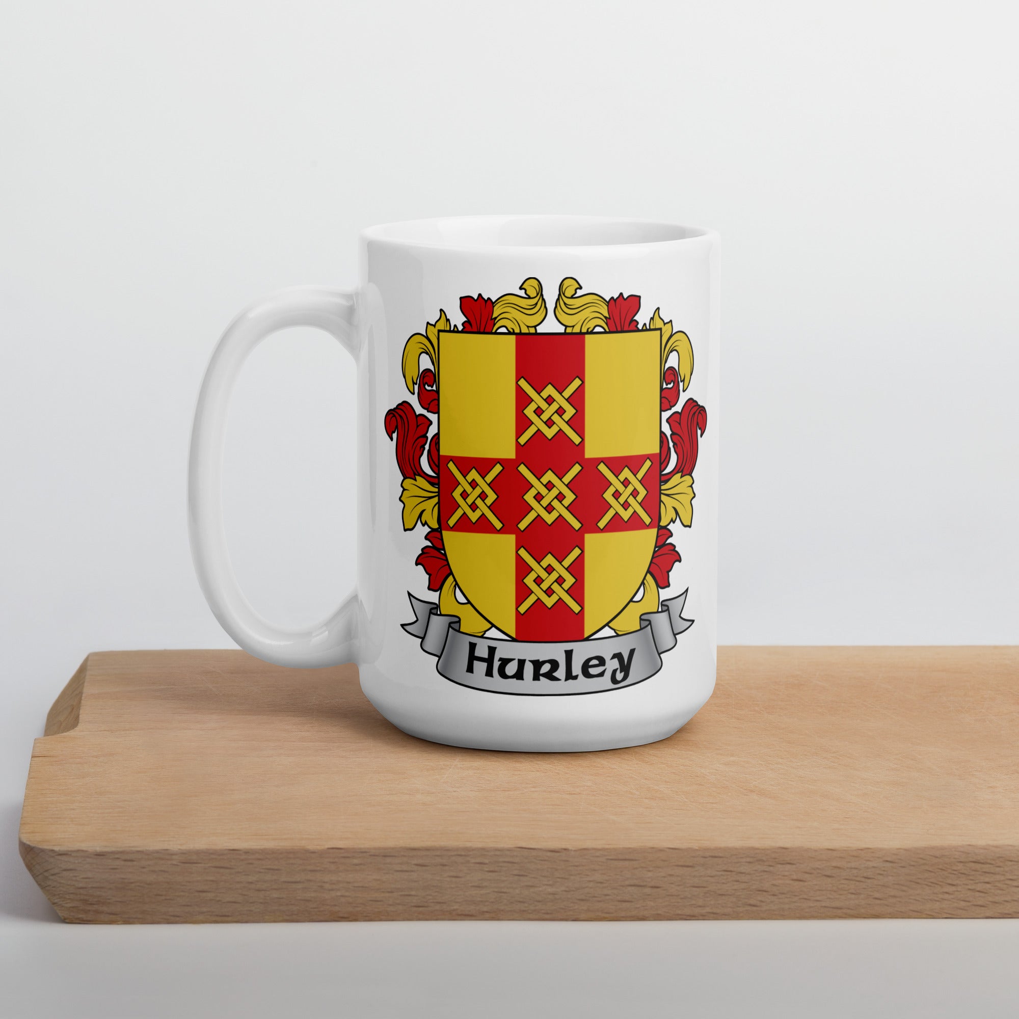 7.62 Design Hurley Coat of Arms 15oz Tazza Ceramica Irlandese