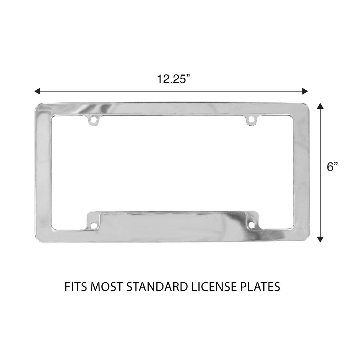 7.62 Design Marine Corps cornice targa cromata zinco auto