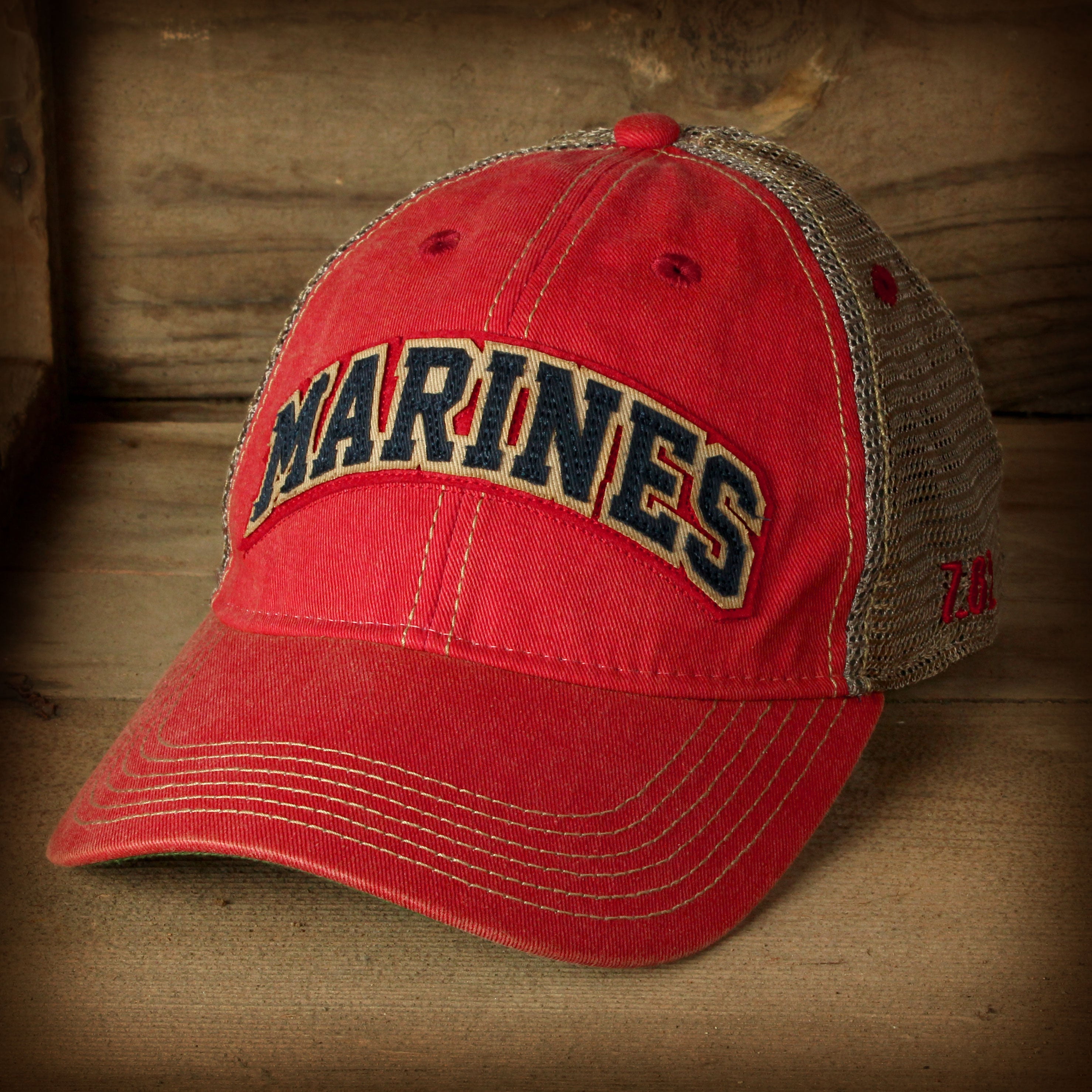 7.62 Design USMC Semper Fi cappello trucker rosso
