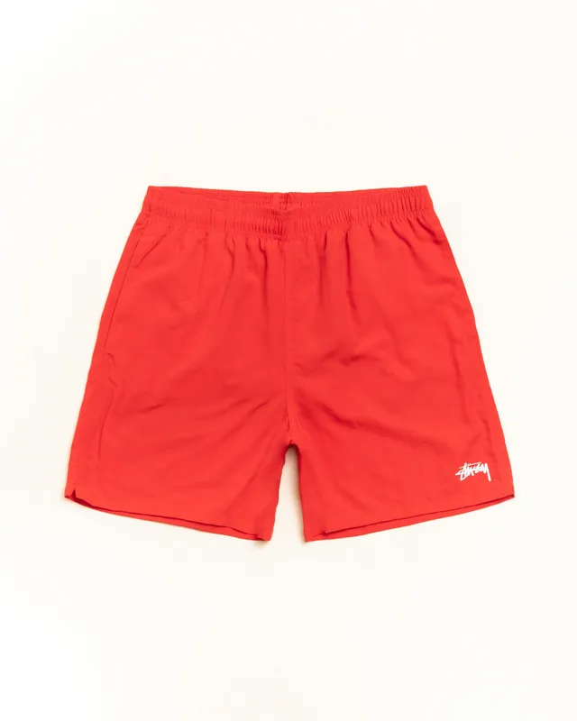 Stussy Stock Water Short bermuda brite red nylon mare
