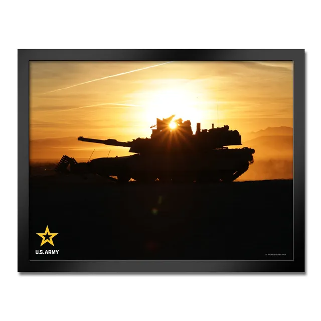 7.62 Design Army Abrams Tank stampa 14"x20"