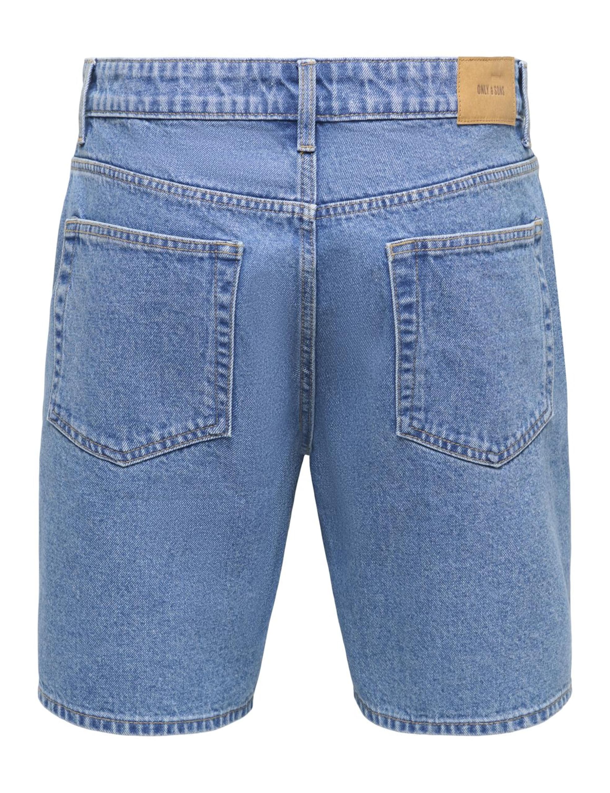 Only & Sons Onsedge Pim Box Pantaloncini Denim XS Blu