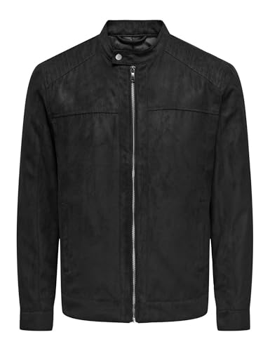 ONLY & SONS Onsmike Giacca finta pelle Falcon S